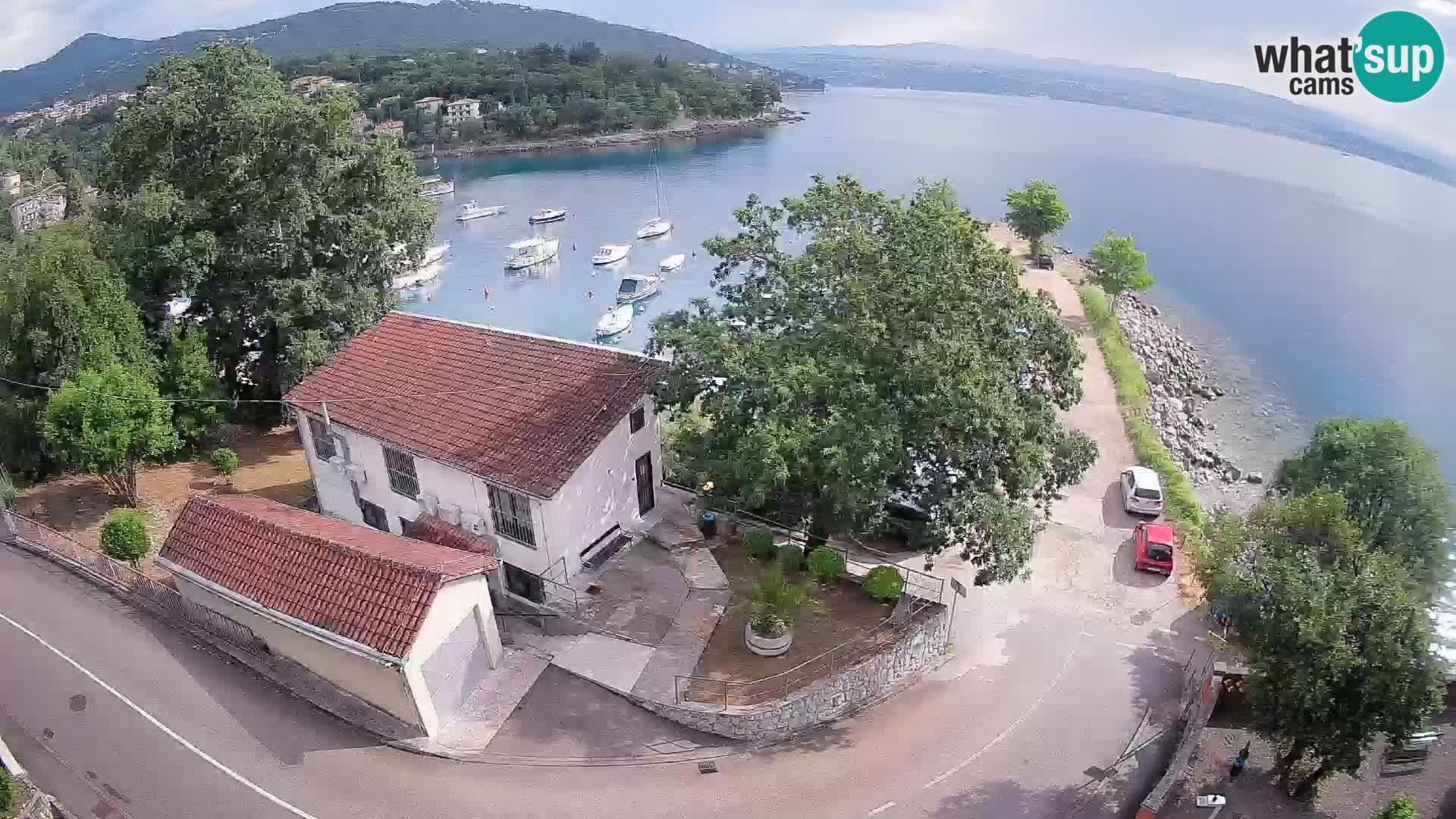 Webcam Ika Hafen – LIVE Blick auf den Hafen und die Lichter von Opatija