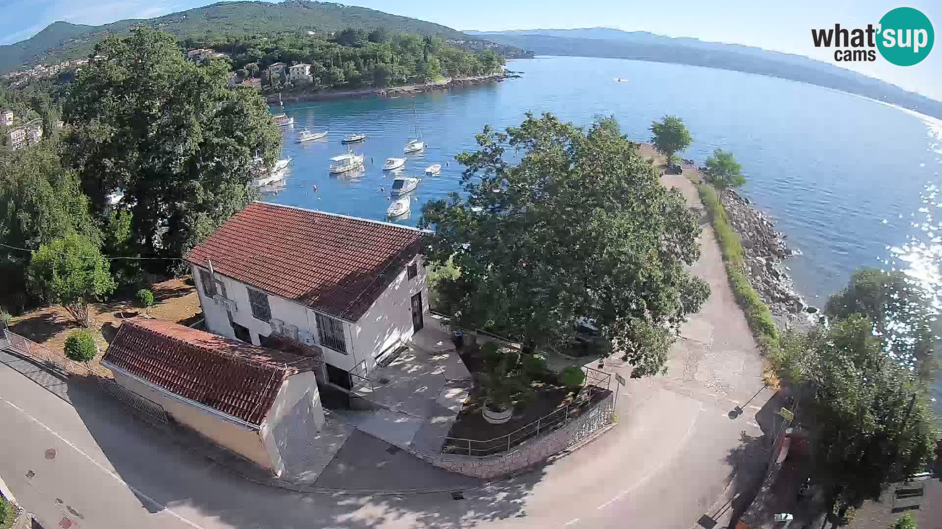 Webcam Ika Hafen – LIVE Blick auf den Hafen und die Lichter von Opatija