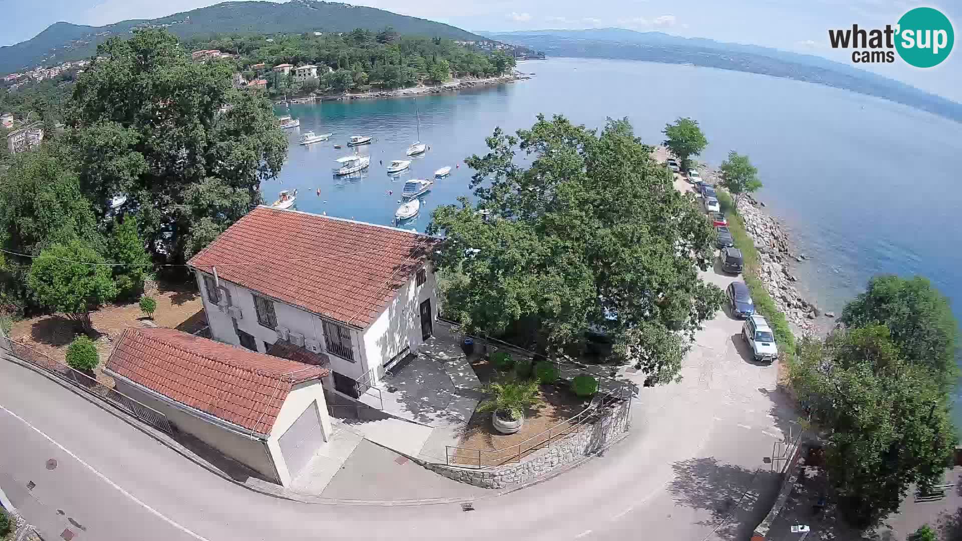 Webcam Ika Hafen – LIVE Blick auf den Hafen und die Lichter von Opatija