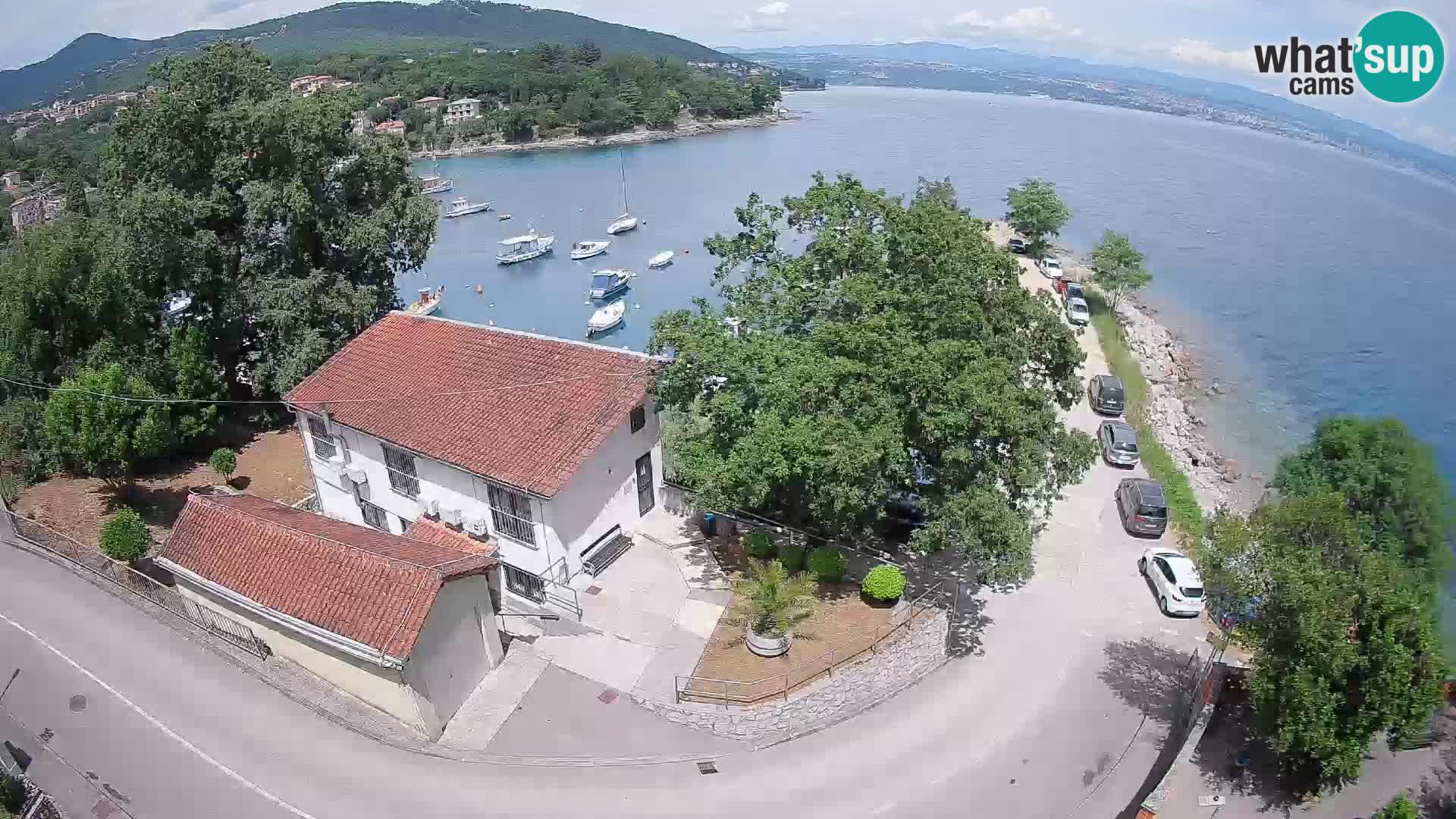 Webcam Ika Hafen – LIVE Blick auf den Hafen und die Lichter von Opatija