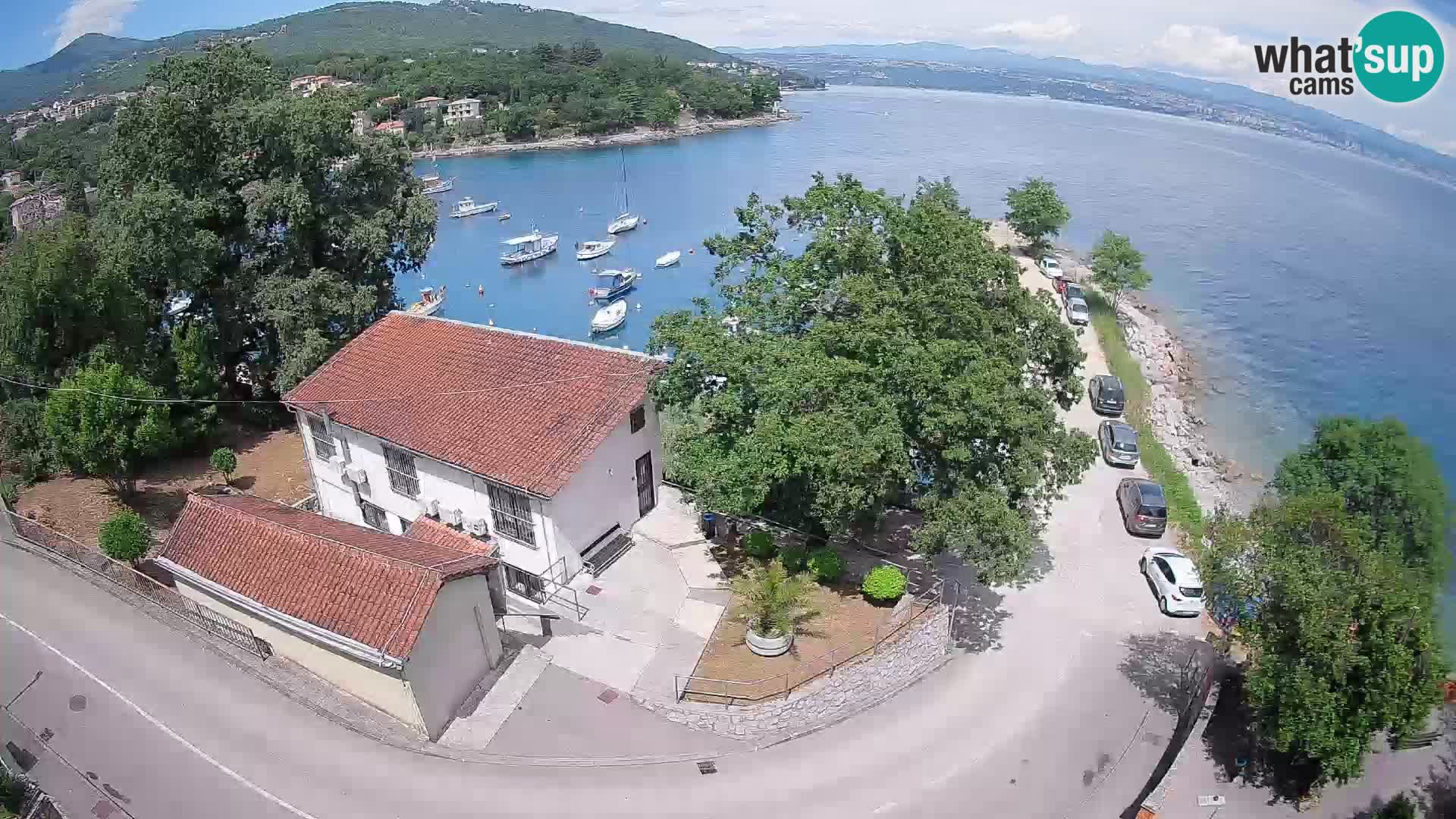 Webcam Ika Hafen – LIVE Blick auf den Hafen und die Lichter von Opatija