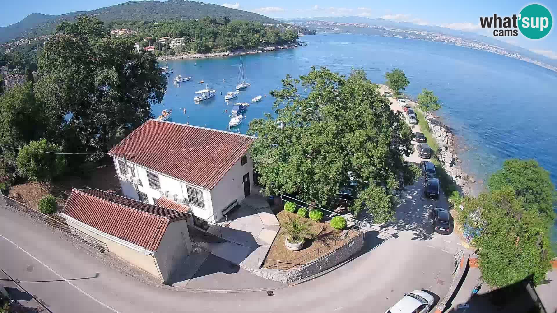Webcam Ika Hafen – LIVE Blick auf den Hafen und die Lichter von Opatija