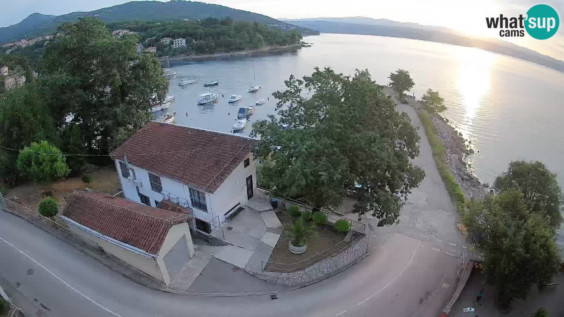 Webcam Ika Hafen – LIVE Blick auf den Hafen und die Lichter von Opatija