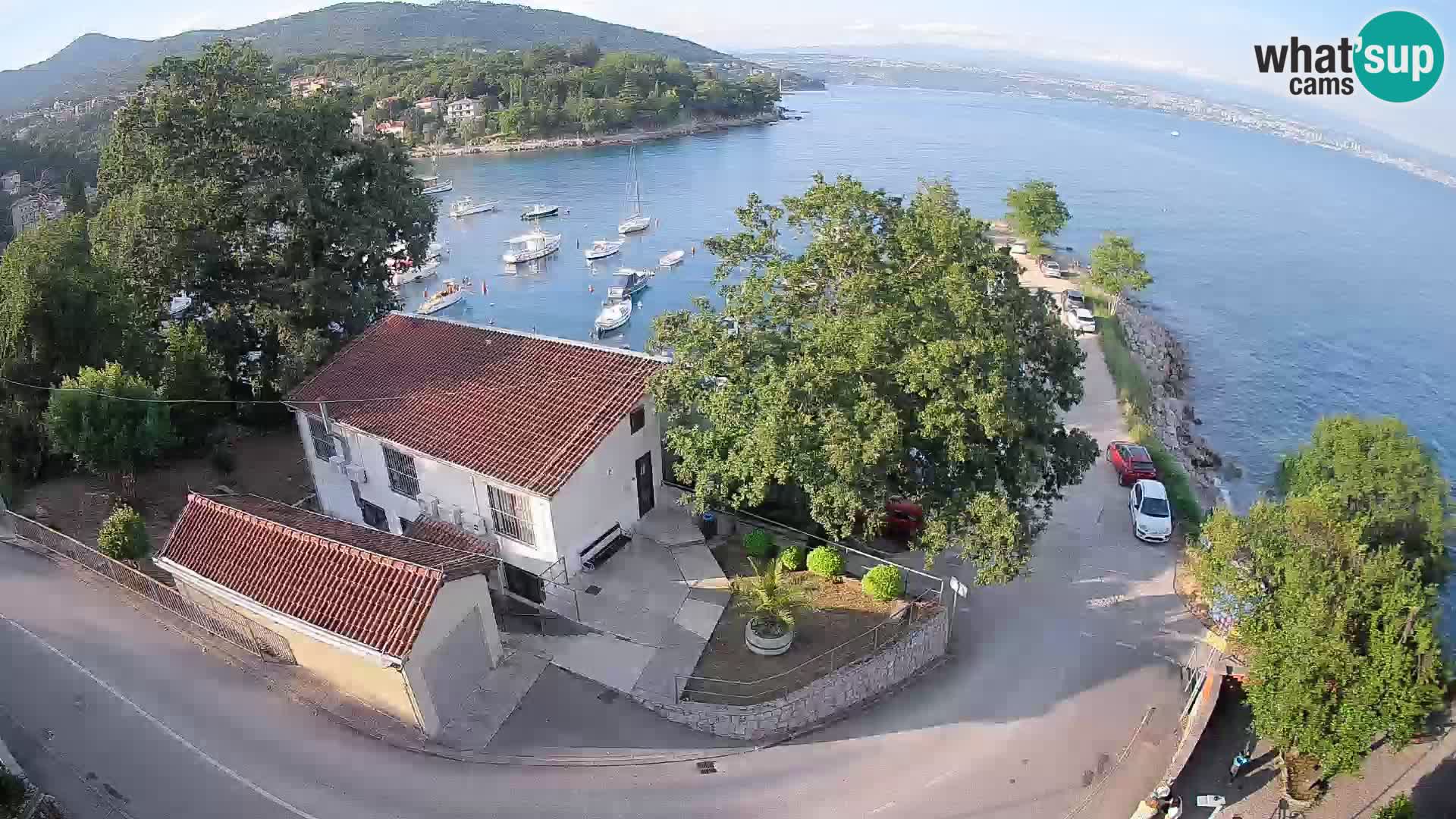 Webcam Ika Hafen – LIVE Blick auf den Hafen und die Lichter von Opatija