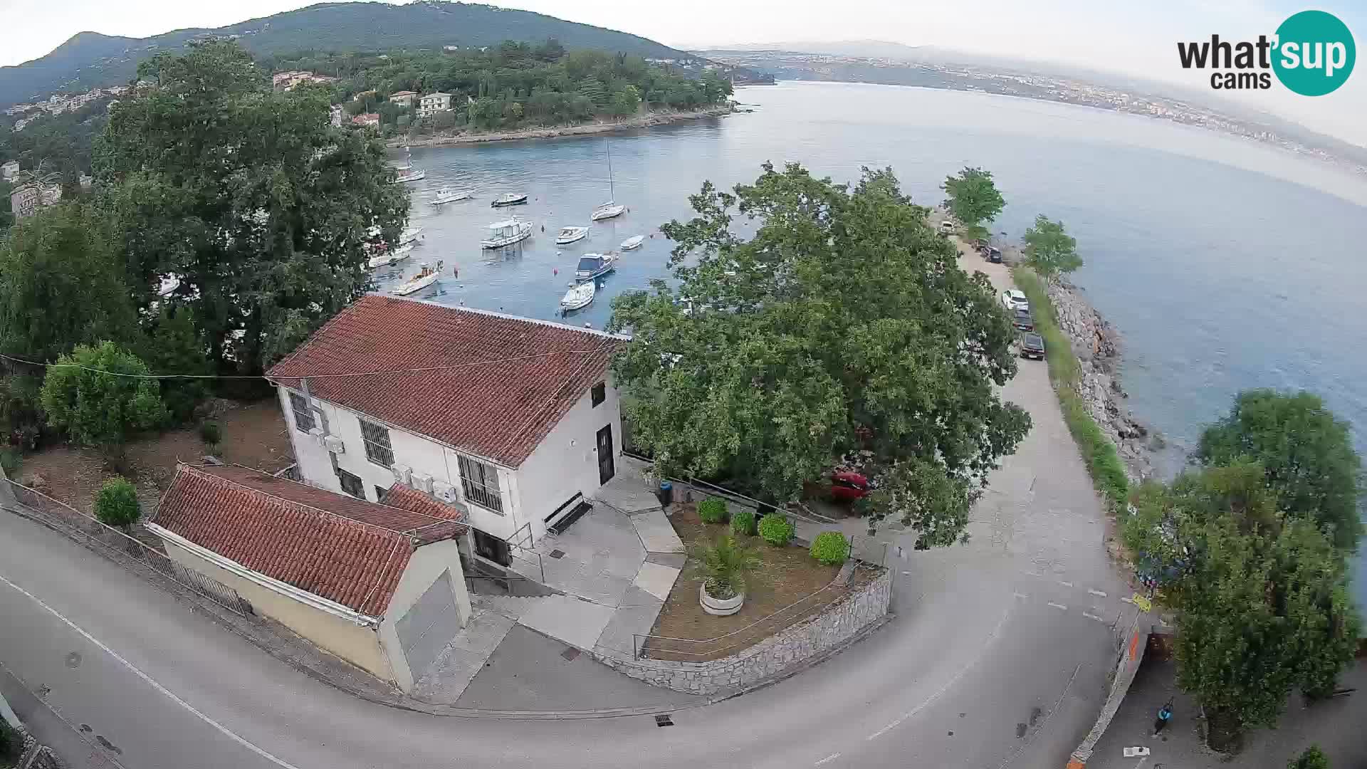 Webcam Ika Hafen – LIVE Blick auf den Hafen und die Lichter von Opatija
