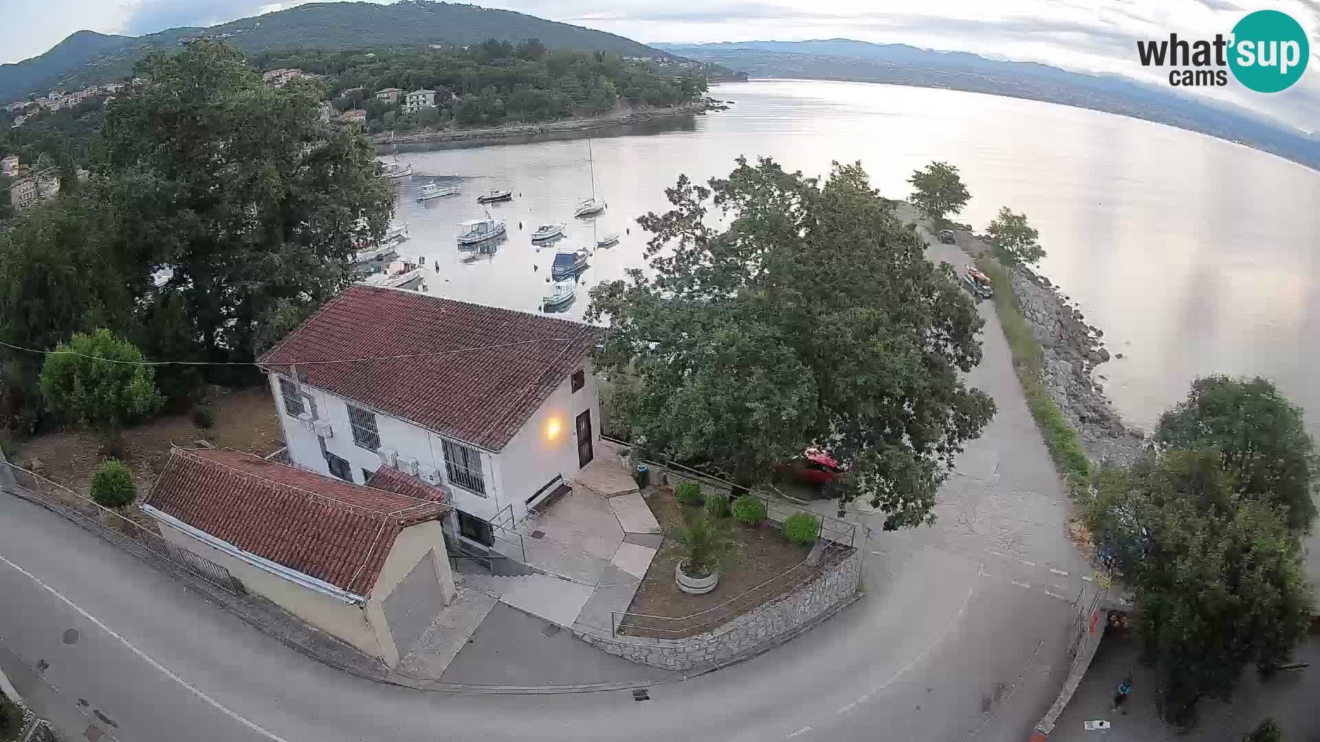 Webcam Ika Hafen – LIVE Blick auf den Hafen und die Lichter von Opatija