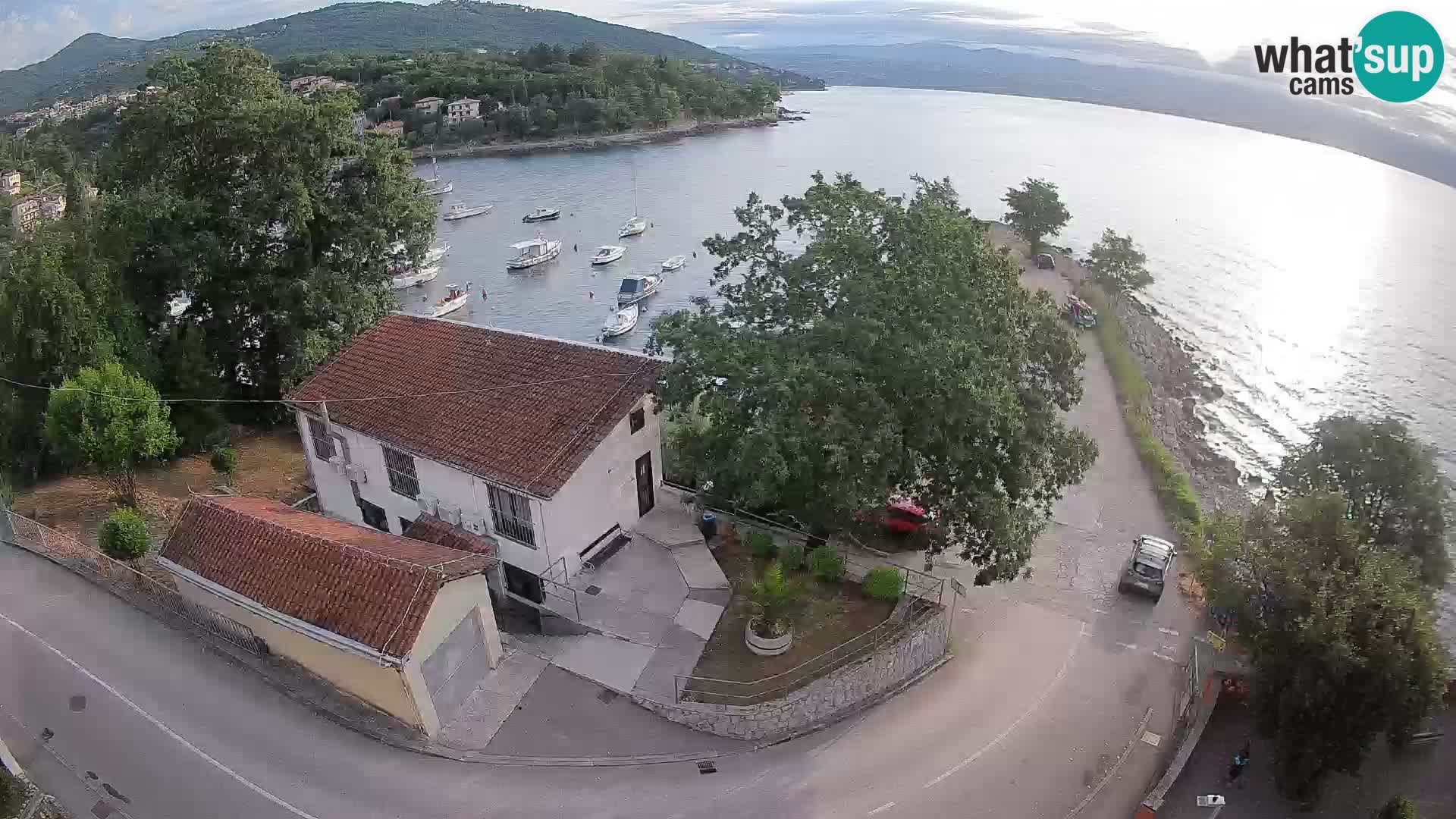 Webcam Ika Hafen – LIVE Blick auf den Hafen und die Lichter von Opatija