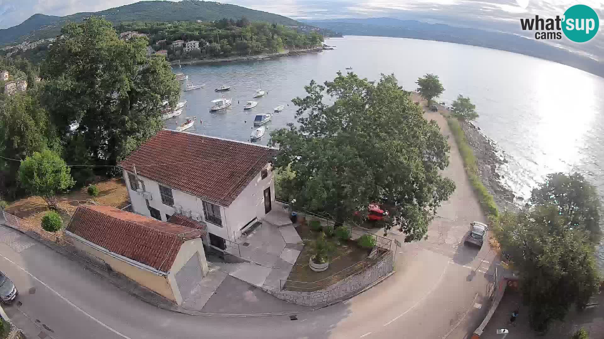 Webcam Ika Hafen – LIVE Blick auf den Hafen und die Lichter von Opatija