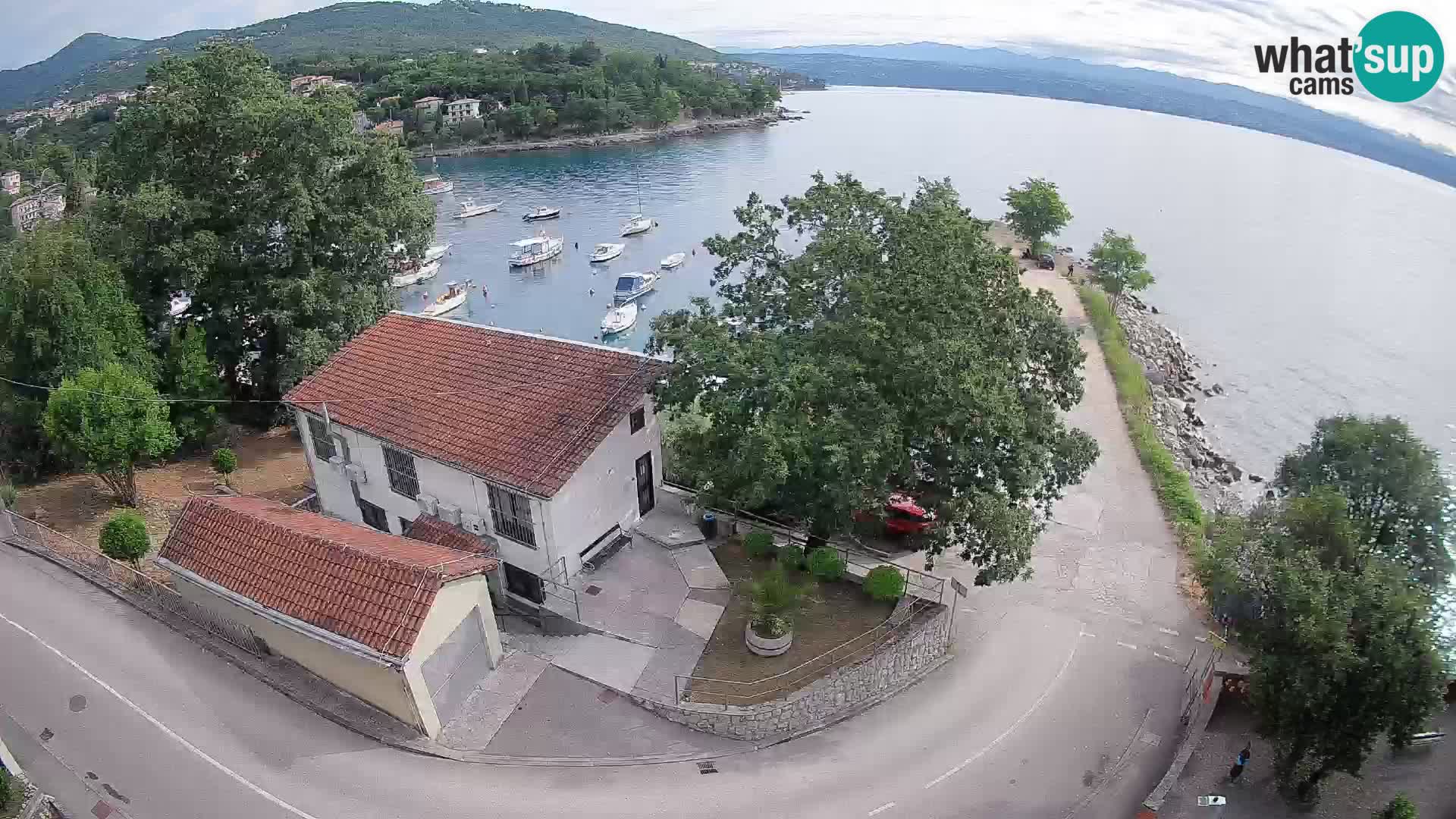 Webcam Ika Hafen – LIVE Blick auf den Hafen und die Lichter von Opatija