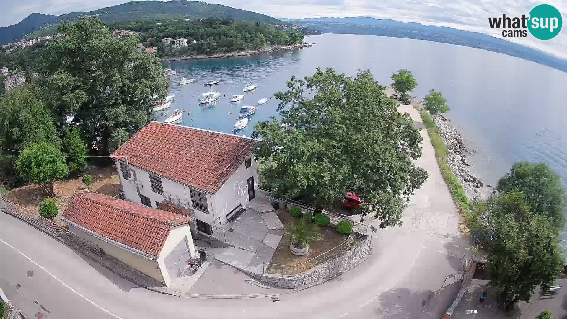 Webcam Ika Hafen – LIVE Blick auf den Hafen und die Lichter von Opatija