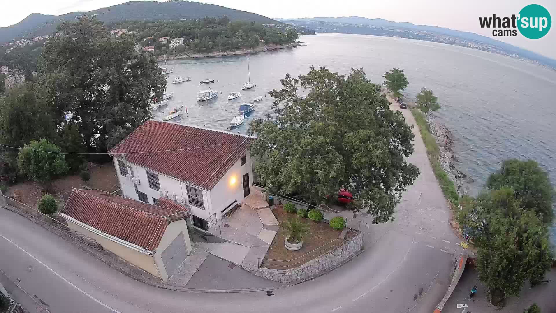 Webcam Ika Hafen – LIVE Blick auf den Hafen und die Lichter von Opatija
