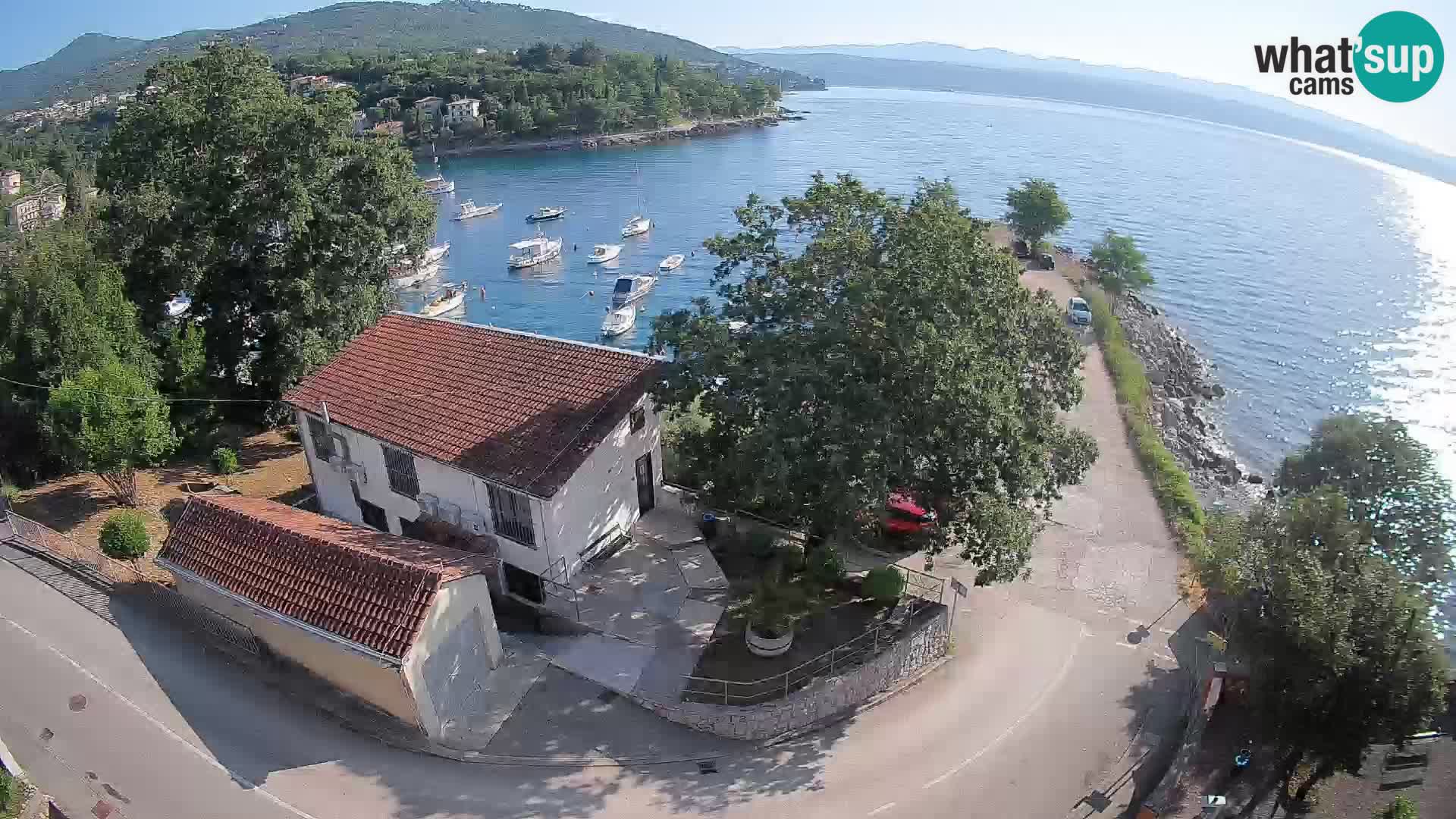 Webcam Ika Hafen – LIVE Blick auf den Hafen und die Lichter von Opatija