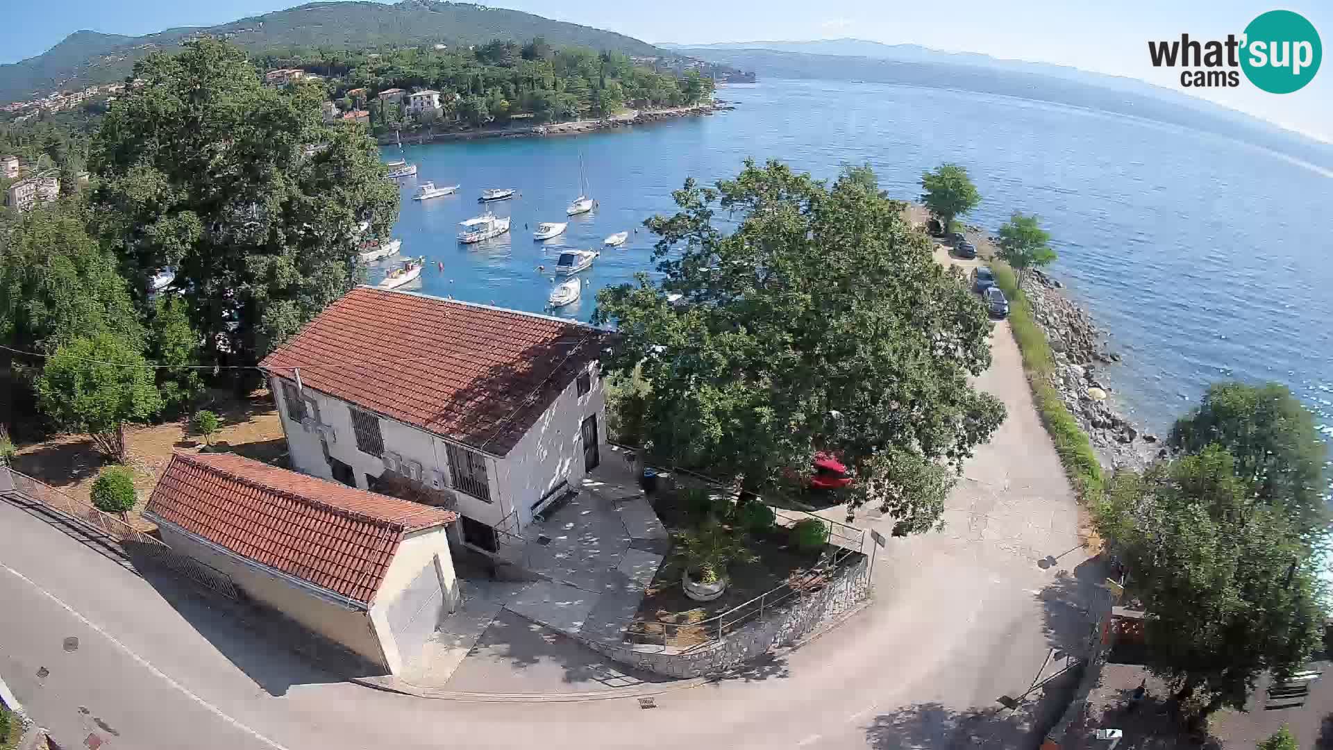 Webcam Ika Hafen – LIVE Blick auf den Hafen und die Lichter von Opatija