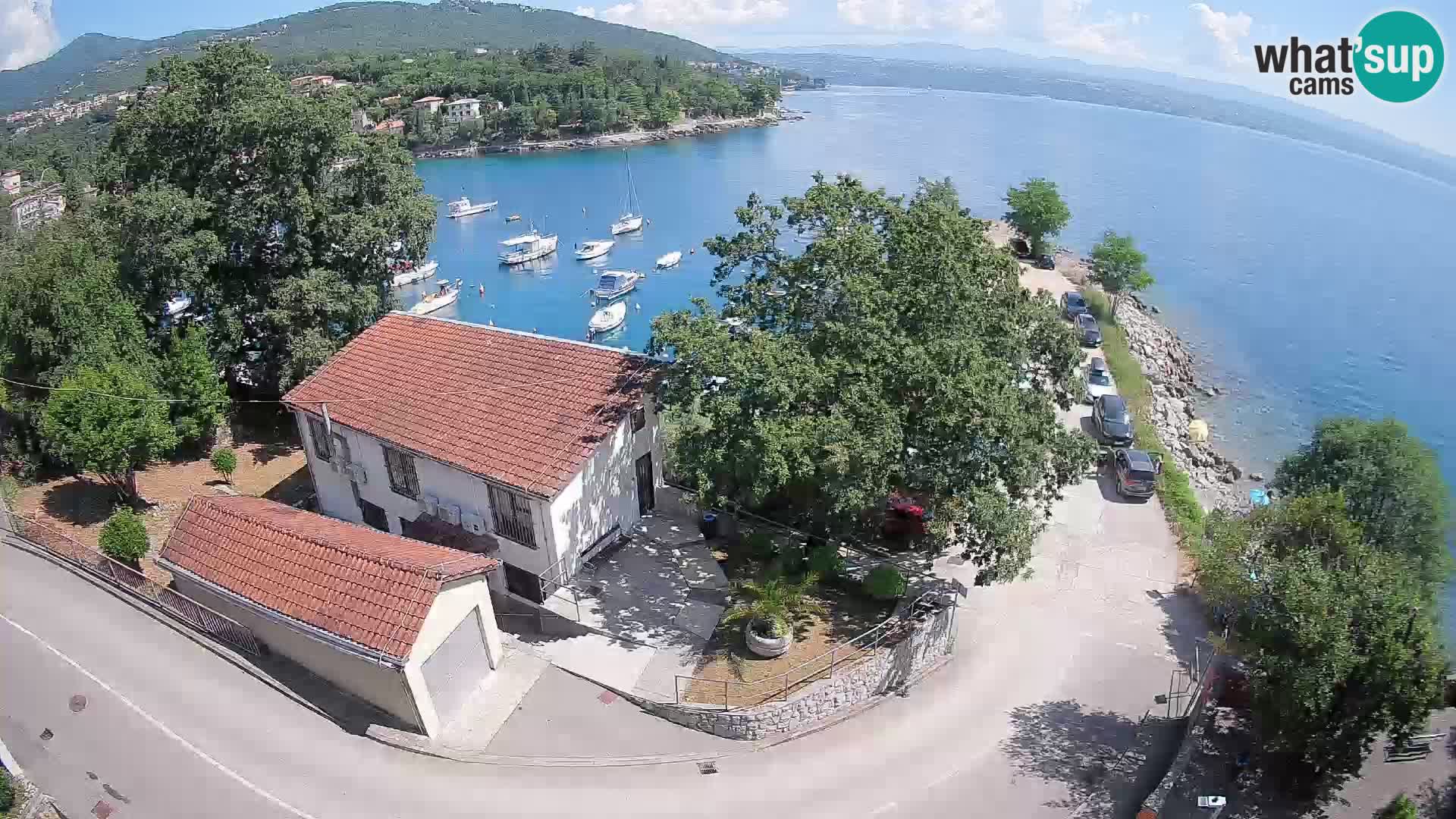 Webcam Ika Hafen – LIVE Blick auf den Hafen und die Lichter von Opatija