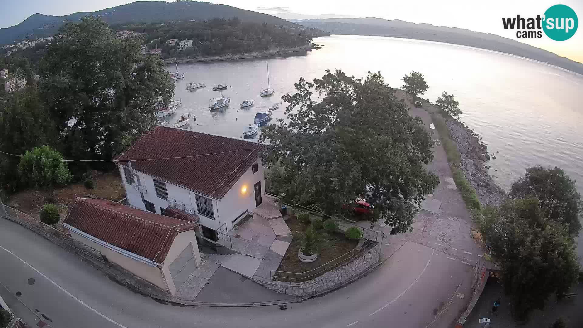 Webcam Ika Hafen – LIVE Blick auf den Hafen und die Lichter von Opatija