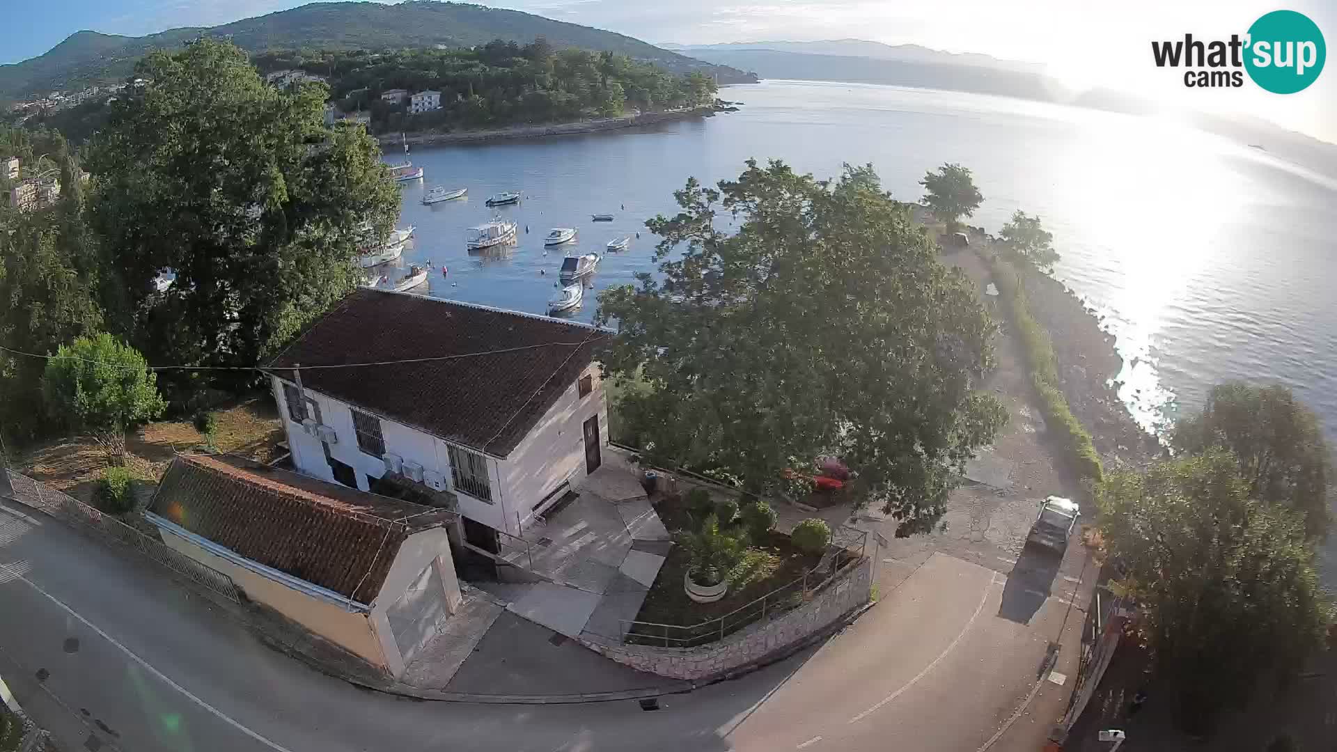Webcam Ika Hafen – LIVE Blick auf den Hafen und die Lichter von Opatija