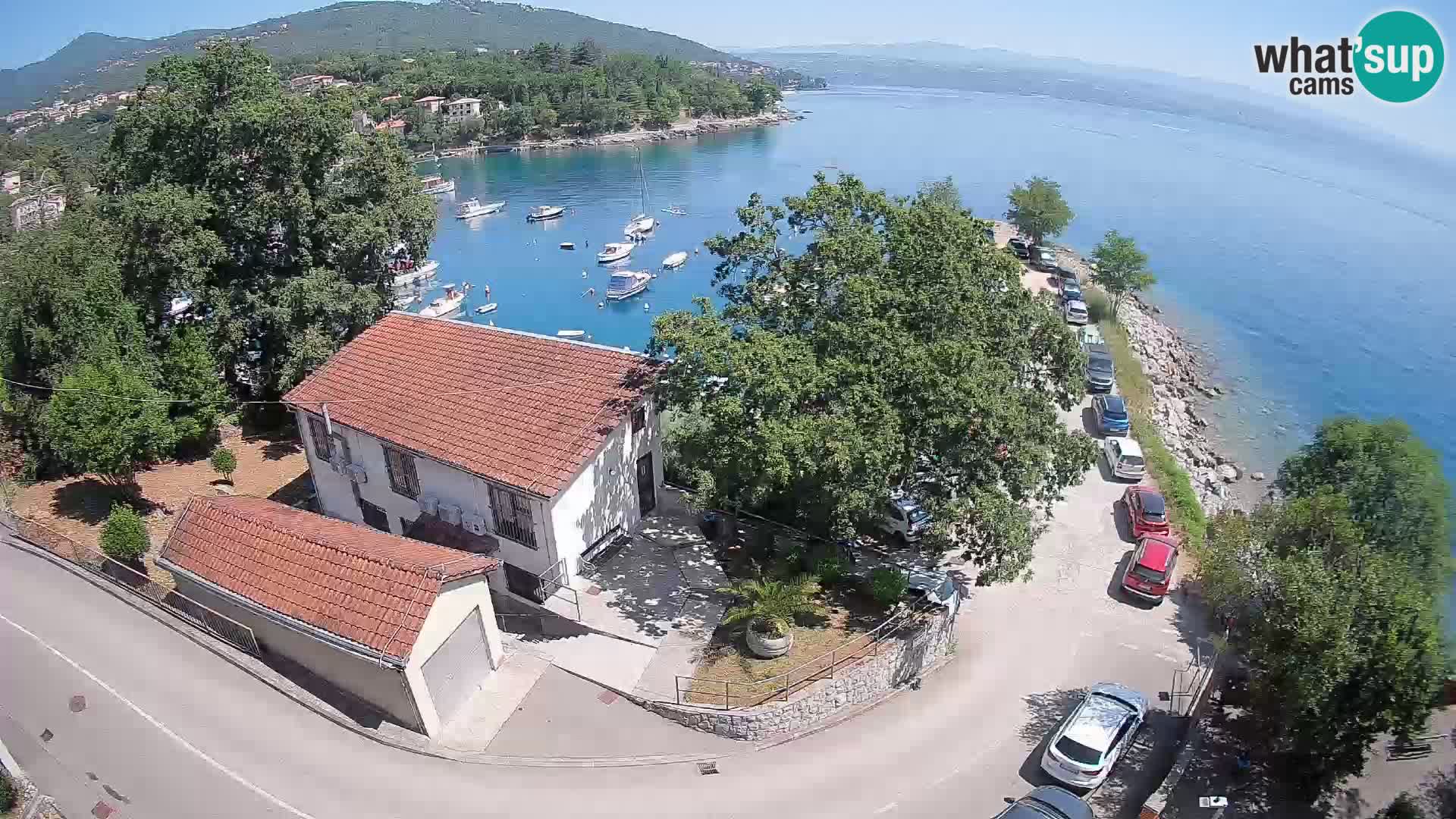 Webcam Ika Hafen – LIVE Blick auf den Hafen und die Lichter von Opatija