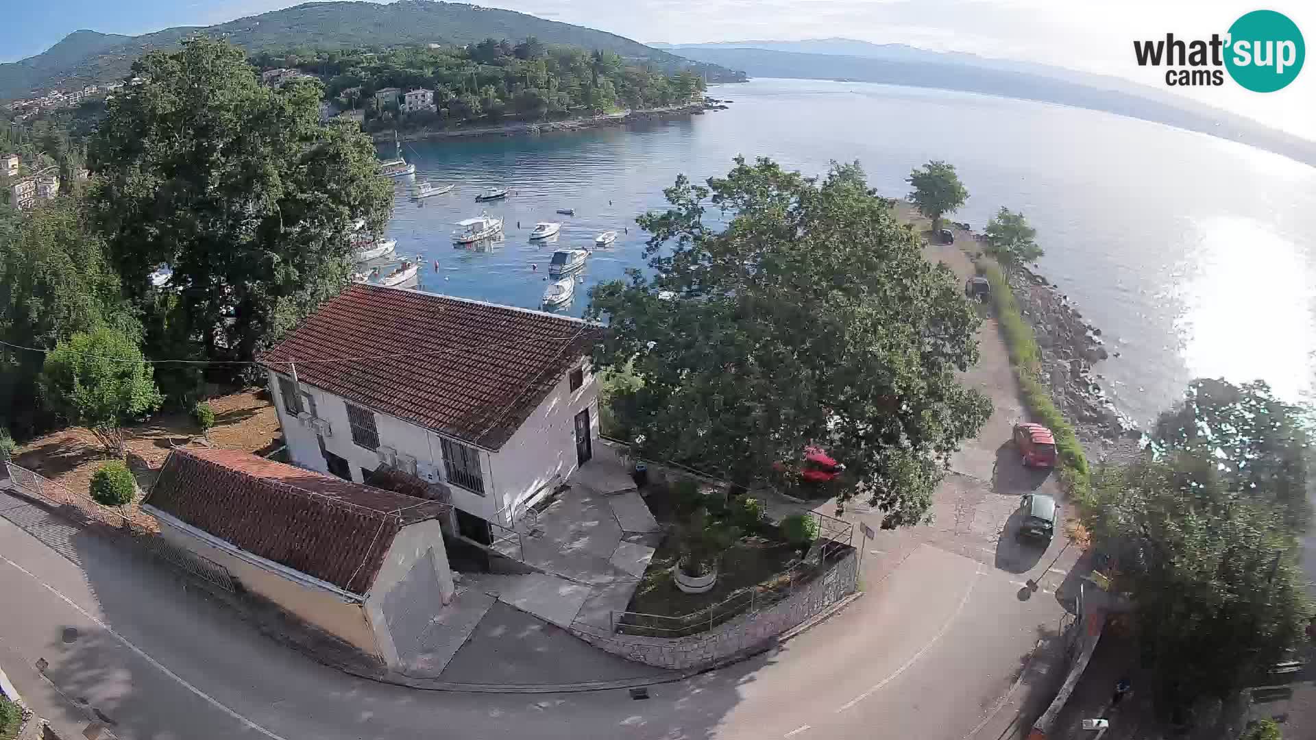 Webcam Ika Hafen – LIVE Blick auf den Hafen und die Lichter von Opatija