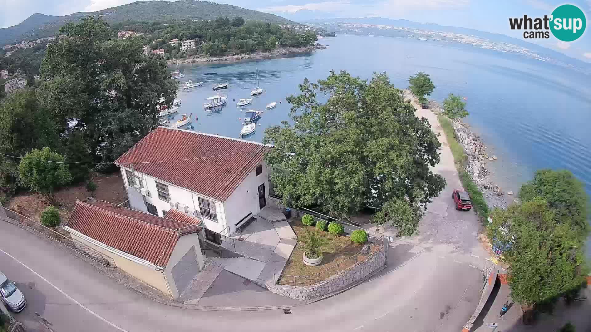 Webcam Ika Hafen – LIVE Blick auf den Hafen und die Lichter von Opatija