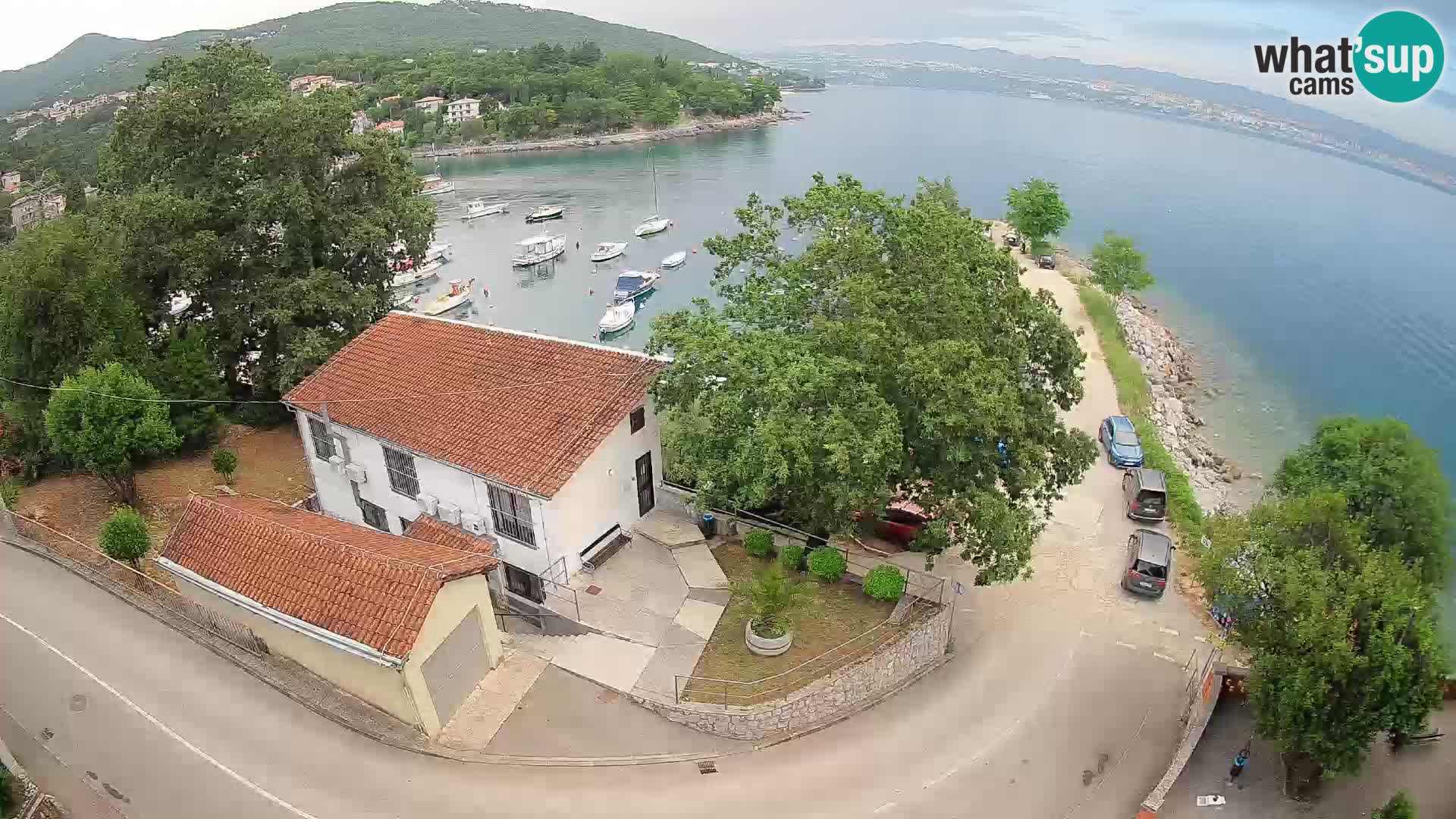 Webcam Ika Hafen – LIVE Blick auf den Hafen und die Lichter von Opatija
