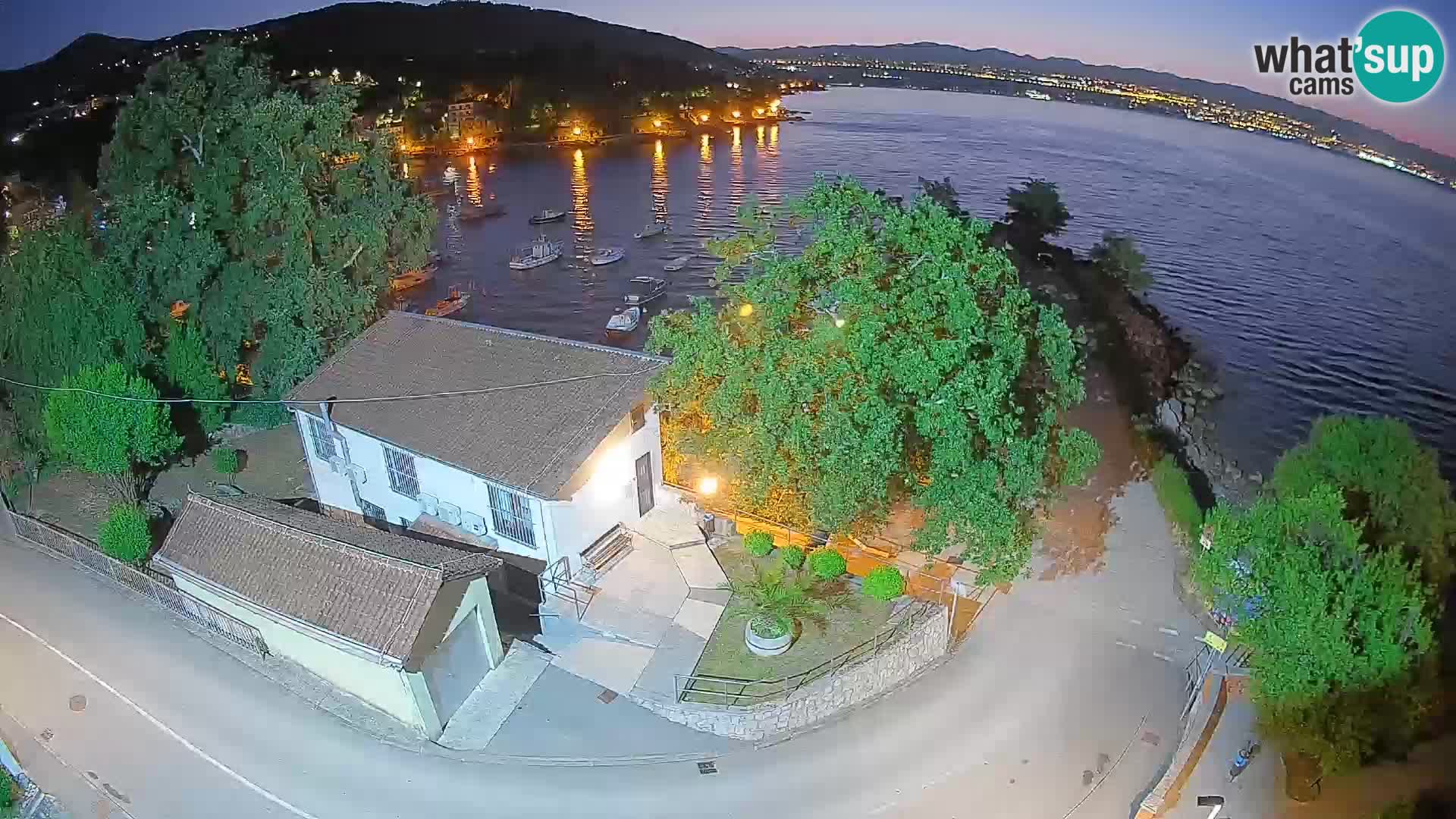 Webcam Ika Hafen – LIVE Blick auf den Hafen und die Lichter von Opatija