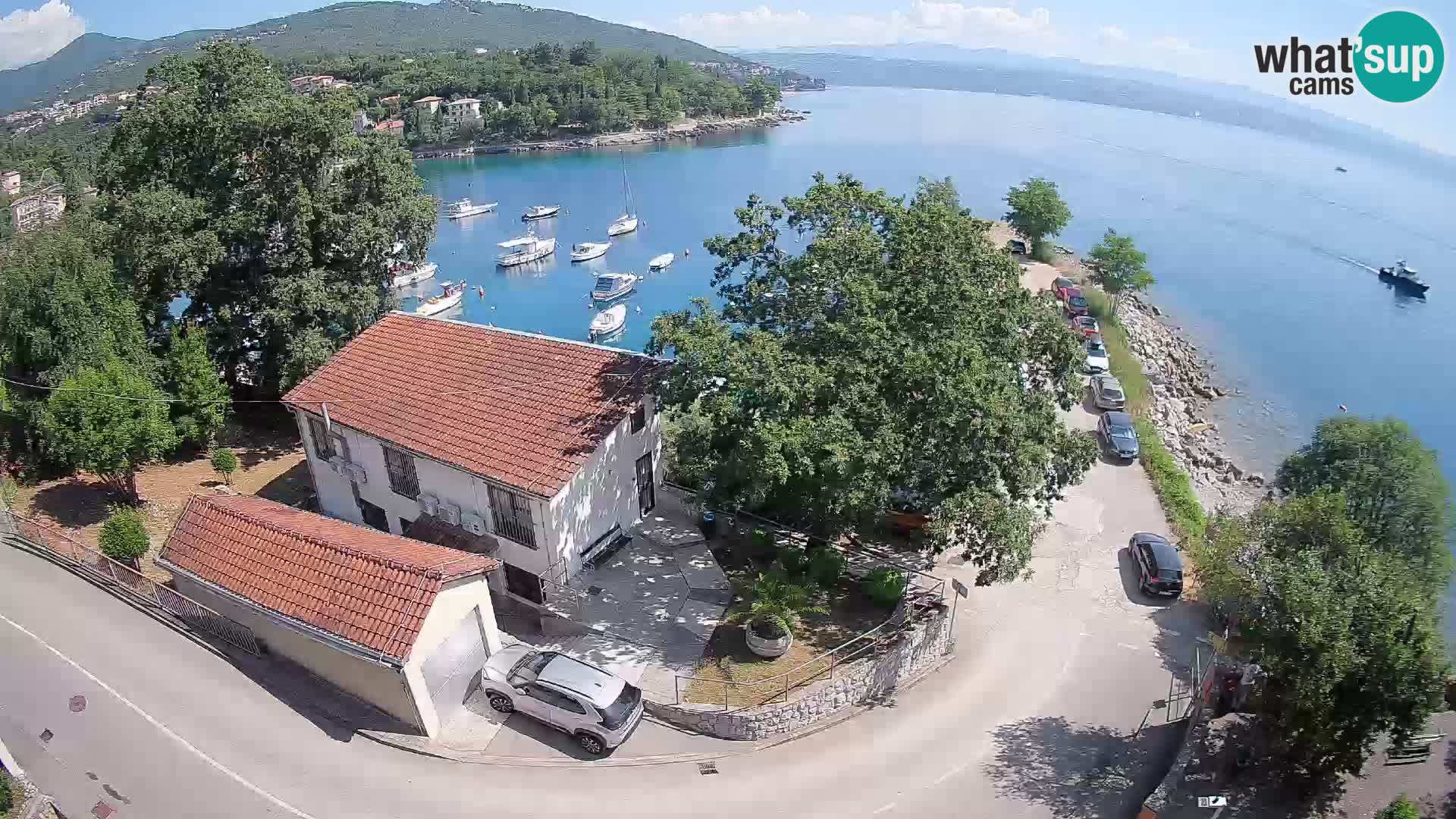 Webcam Ika Hafen – LIVE Blick auf den Hafen und die Lichter von Opatija