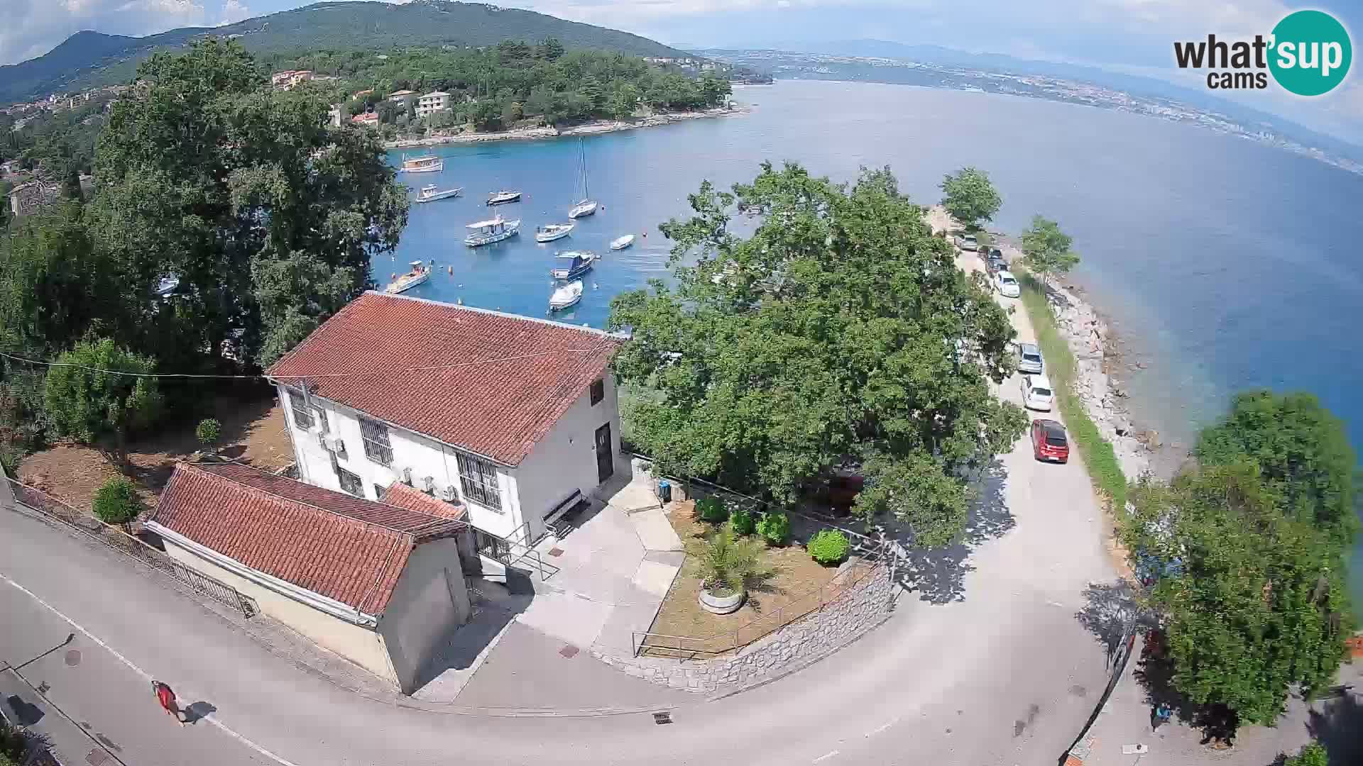 Webcam Ika Hafen – LIVE Blick auf den Hafen und die Lichter von Opatija