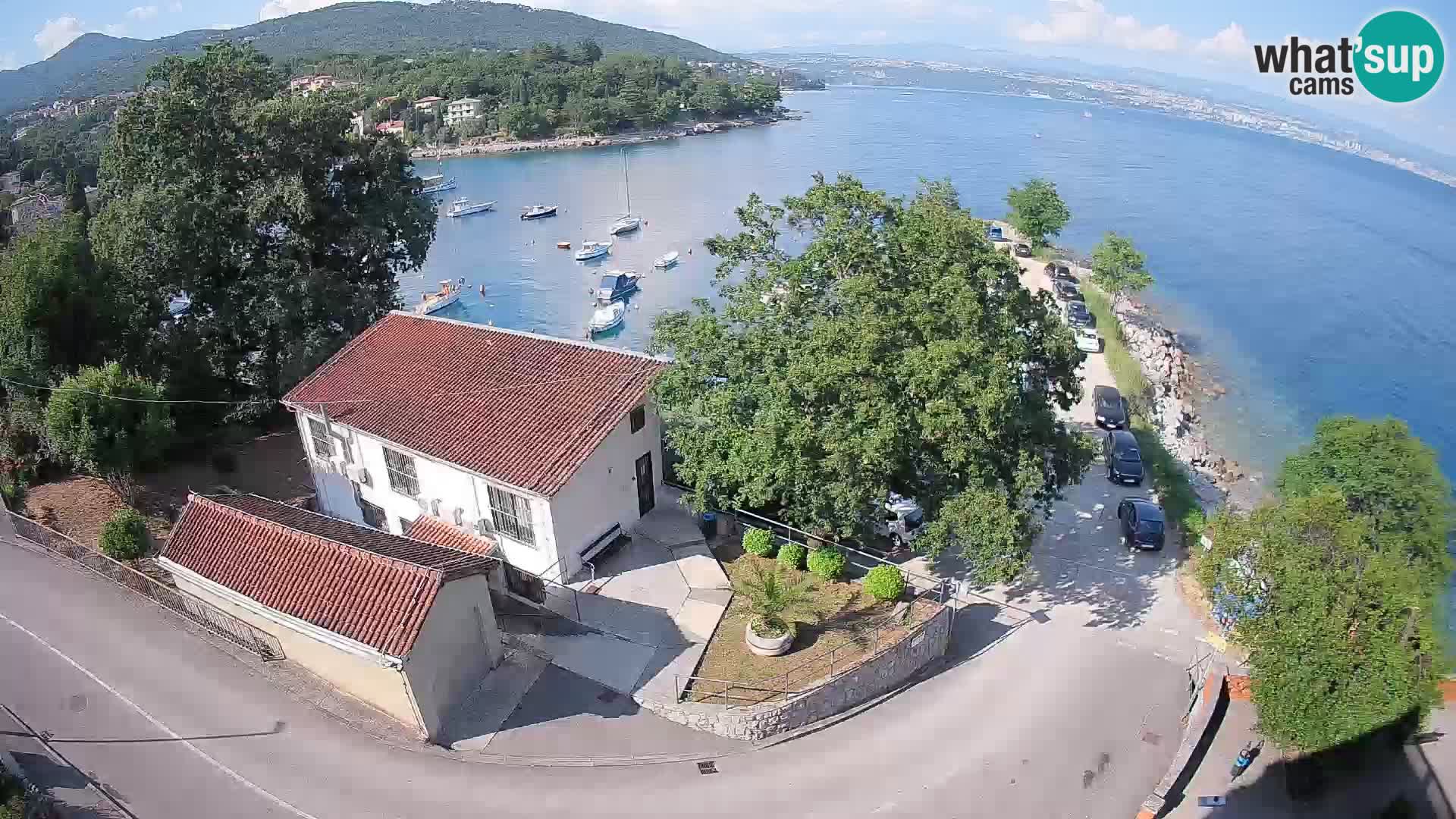 Webcam Ika Hafen – LIVE Blick auf den Hafen und die Lichter von Opatija