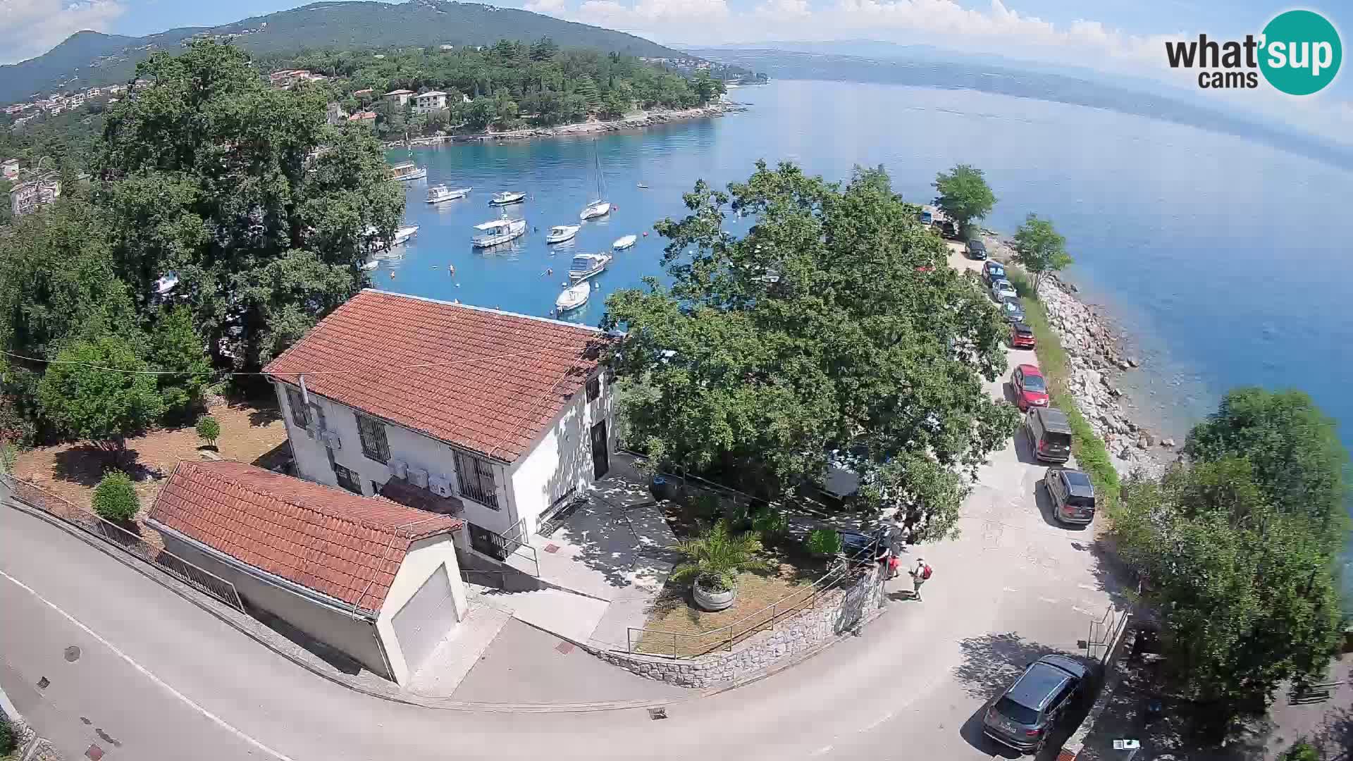 Webcam Ika Hafen – LIVE Blick auf den Hafen und die Lichter von Opatija