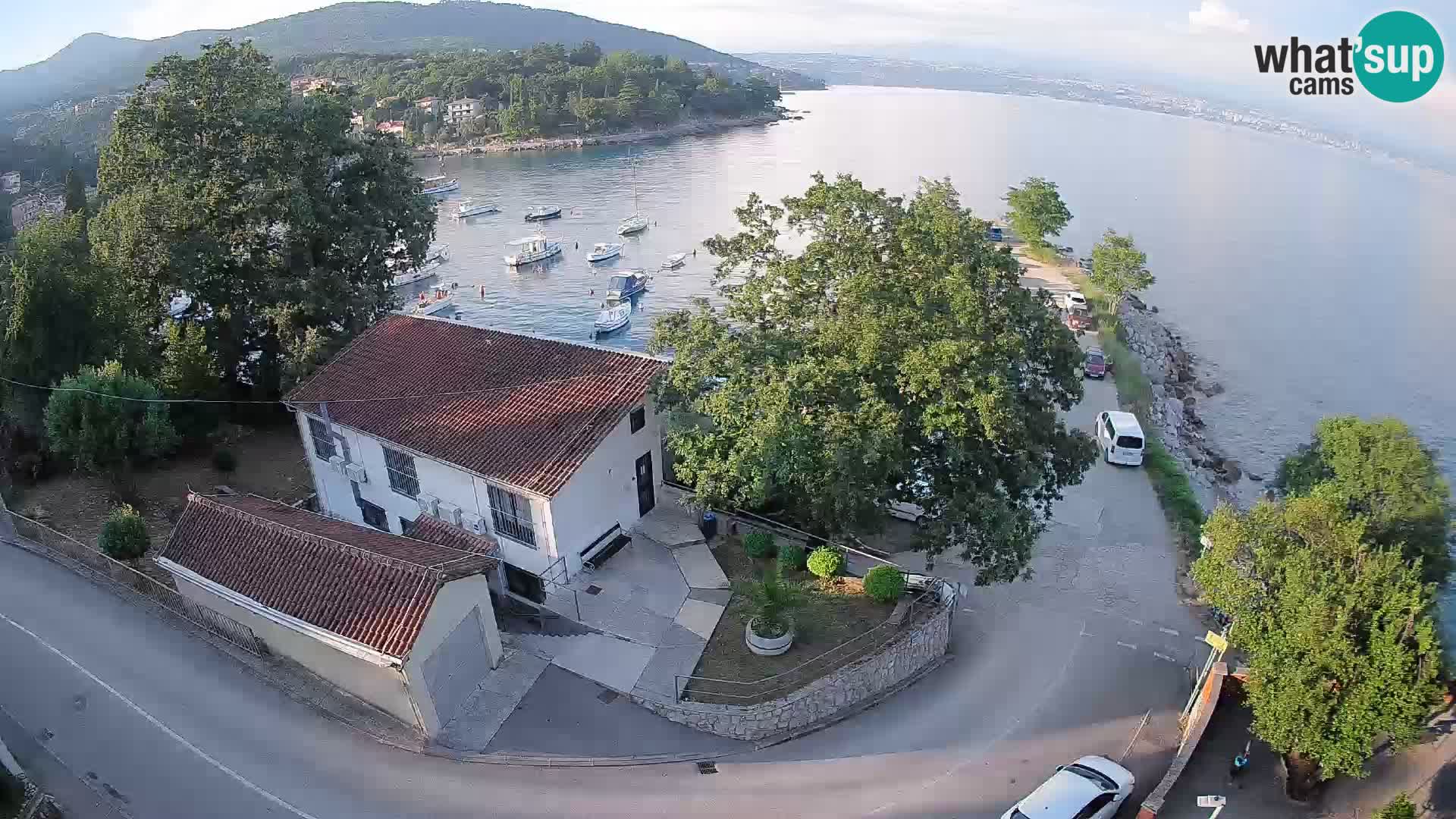 Webcam Ika Hafen – LIVE Blick auf den Hafen und die Lichter von Opatija
