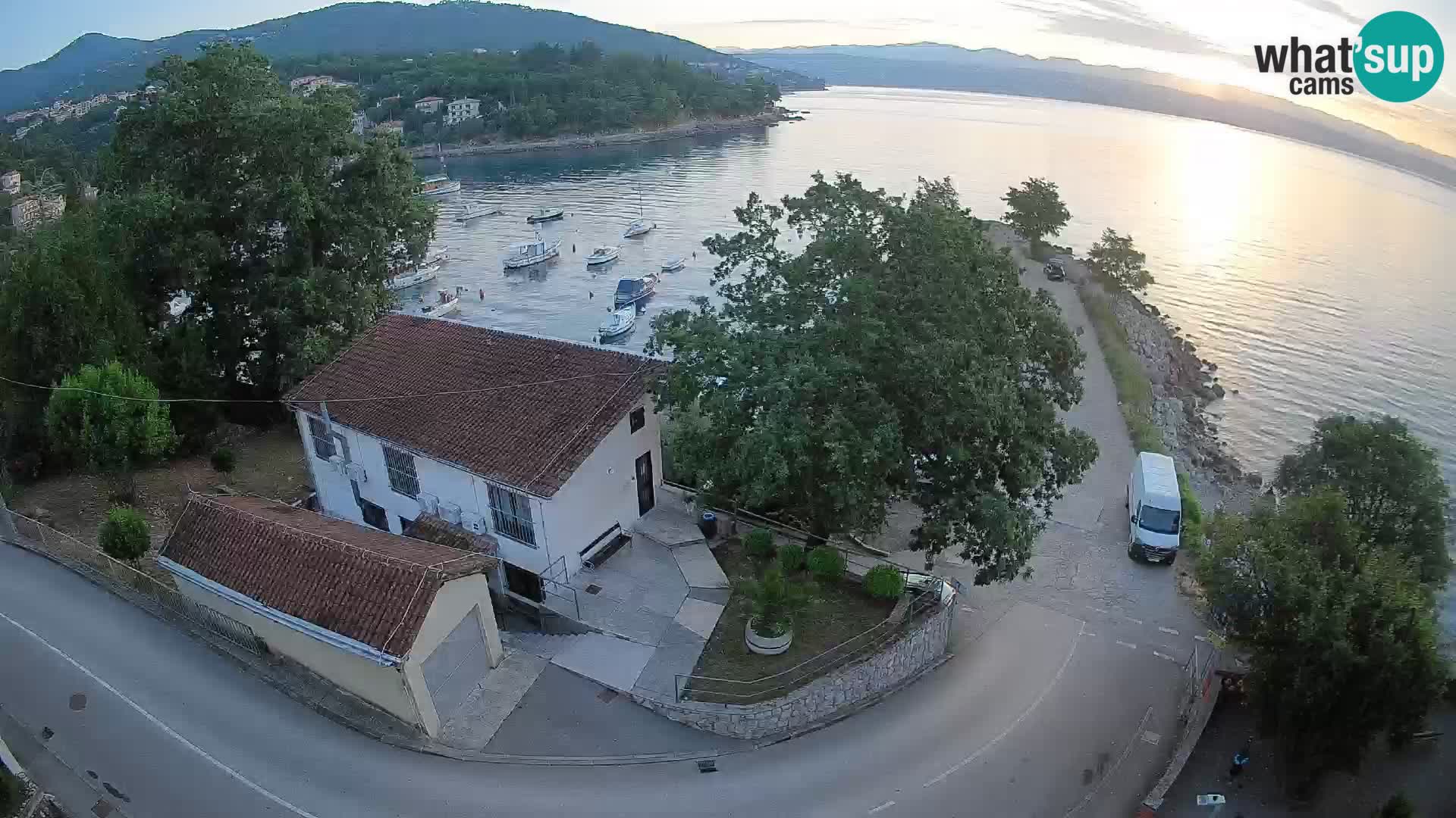 Webcam Ika Hafen – LIVE Blick auf den Hafen und die Lichter von Opatija