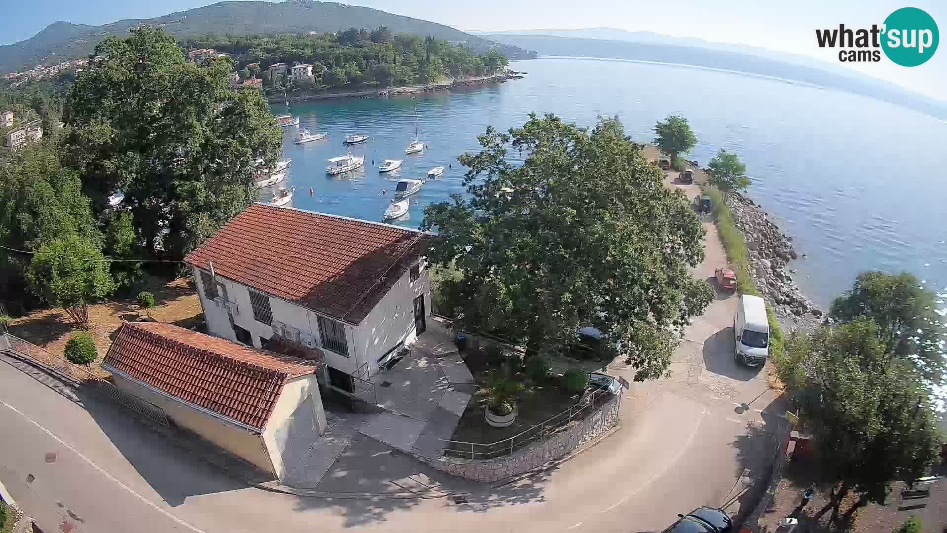 Webcam Ika Hafen – LIVE Blick auf den Hafen und die Lichter von Opatija