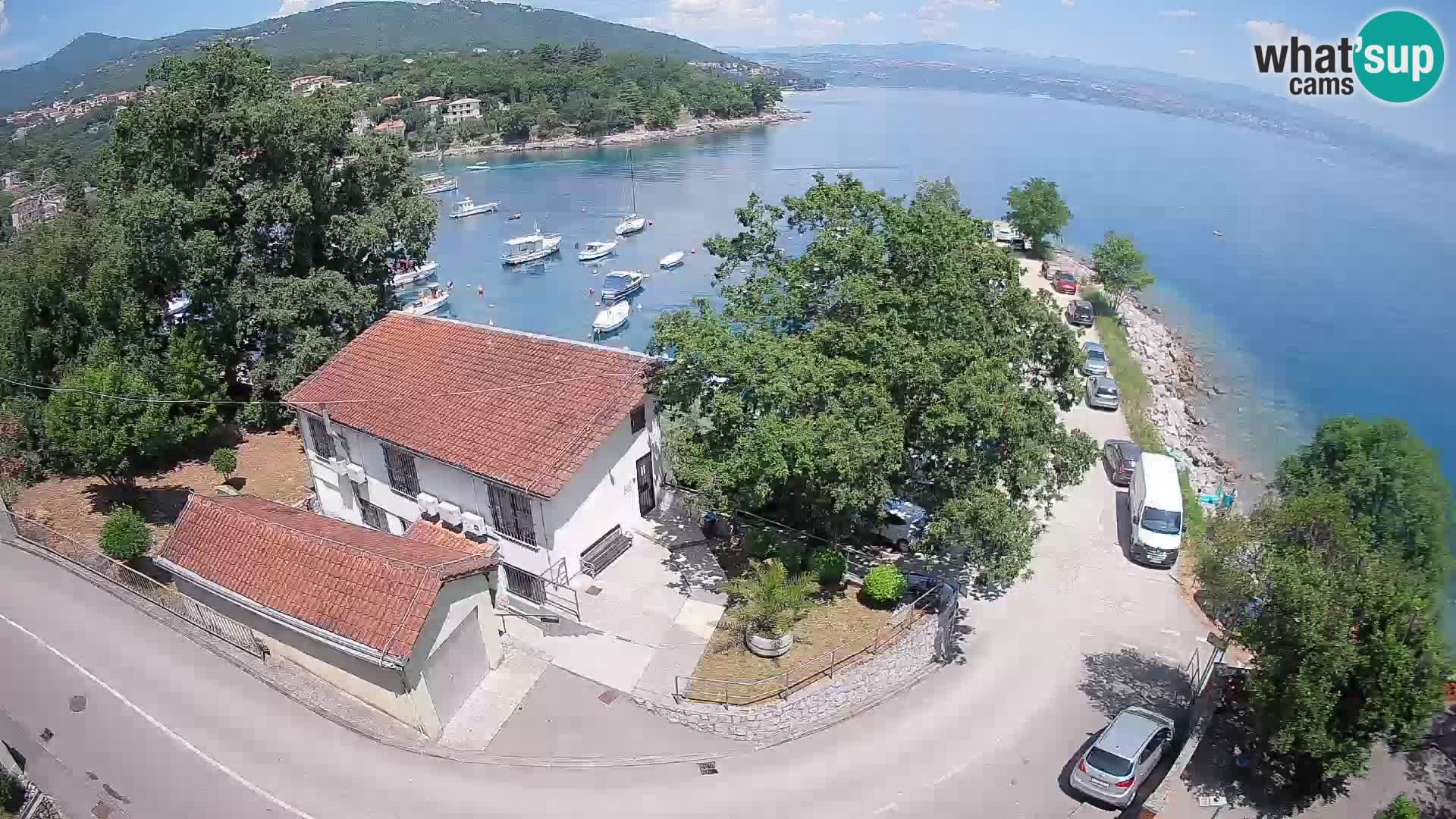 Webcam Ika Hafen – LIVE Blick auf den Hafen und die Lichter von Opatija