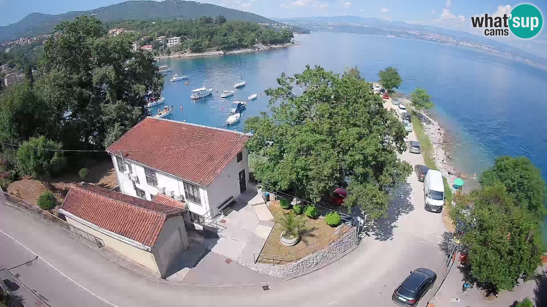 Webcam Ika Hafen – LIVE Blick auf den Hafen und die Lichter von Opatija