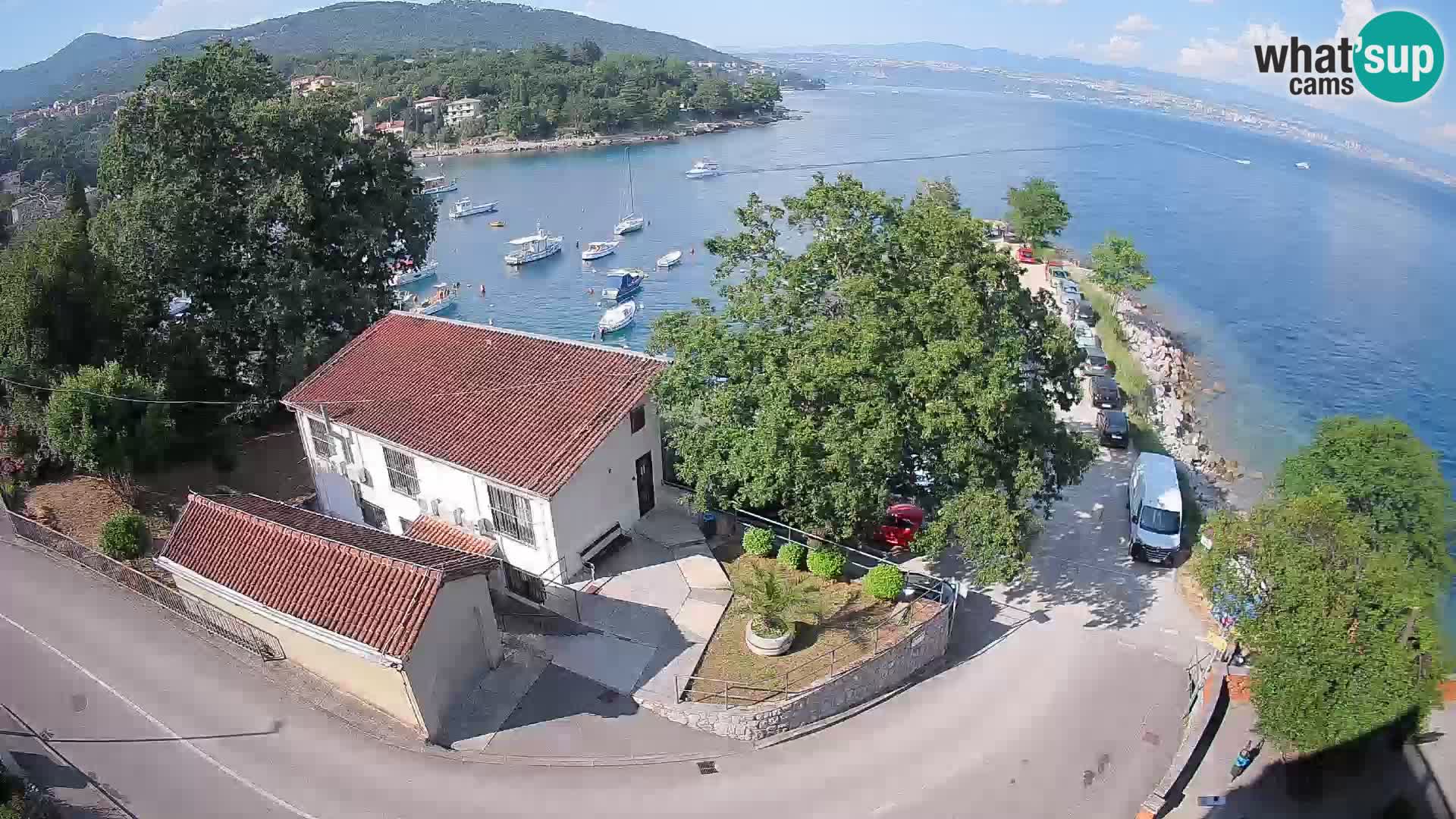 Webcam Ika Hafen – LIVE Blick auf den Hafen und die Lichter von Opatija