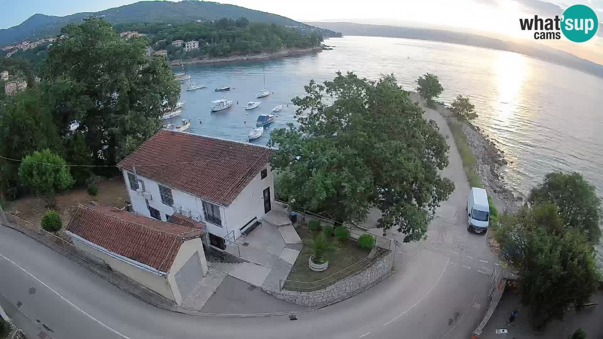 Webcam Ika Hafen – LIVE Blick auf den Hafen und die Lichter von Opatija