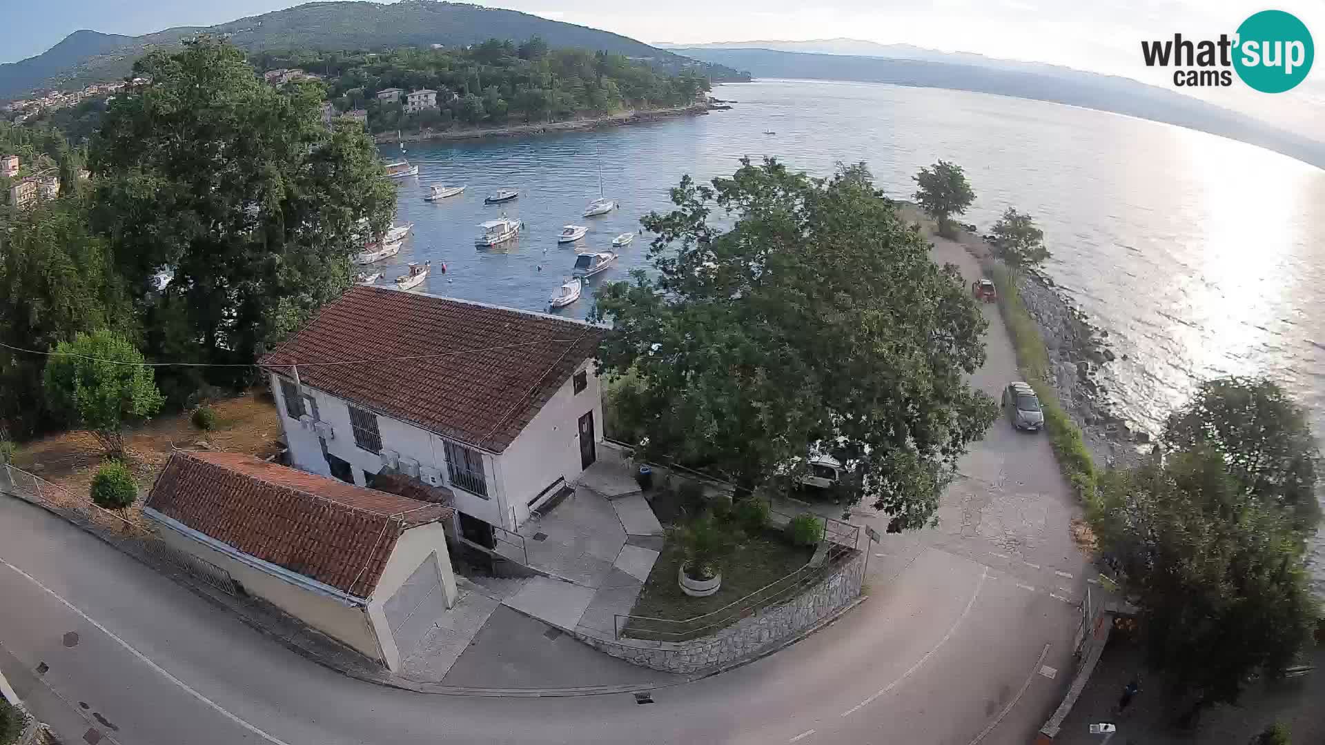 Webcam Ika Hafen – LIVE Blick auf den Hafen und die Lichter von Opatija