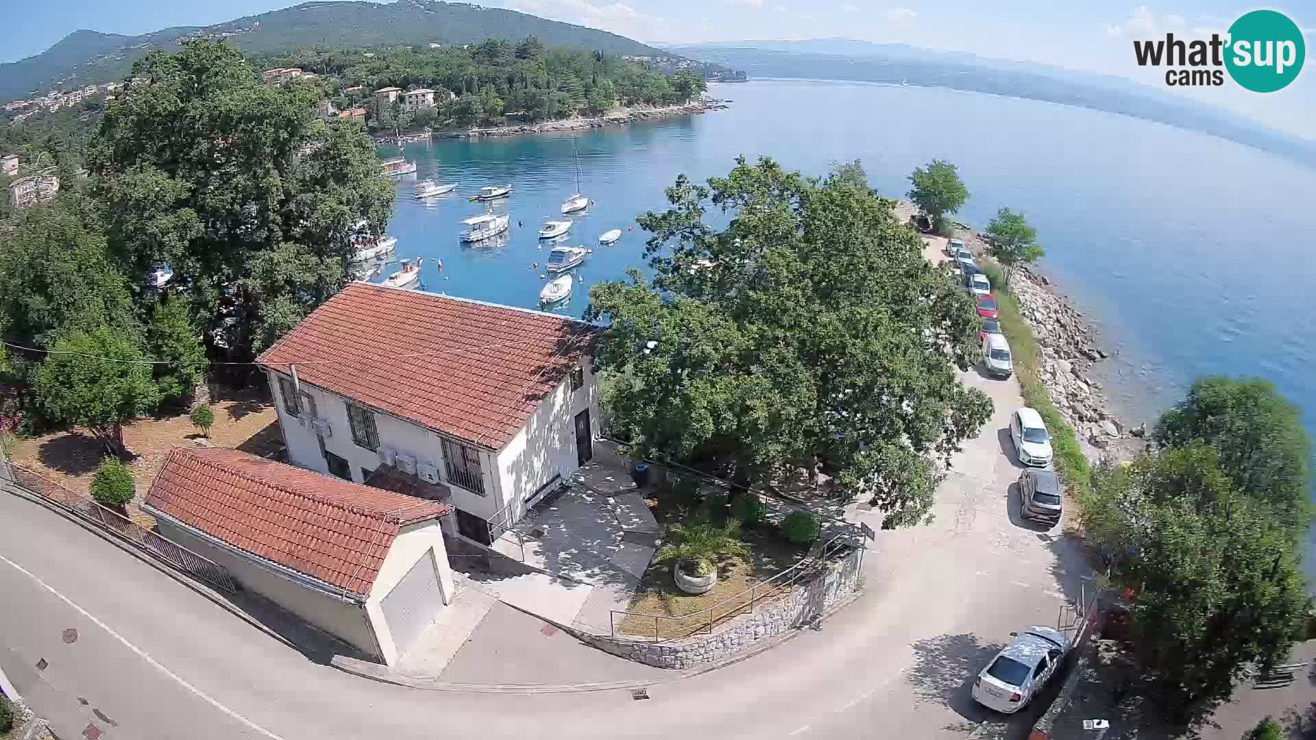 Webcam Ika Hafen – LIVE Blick auf den Hafen und die Lichter von Opatija