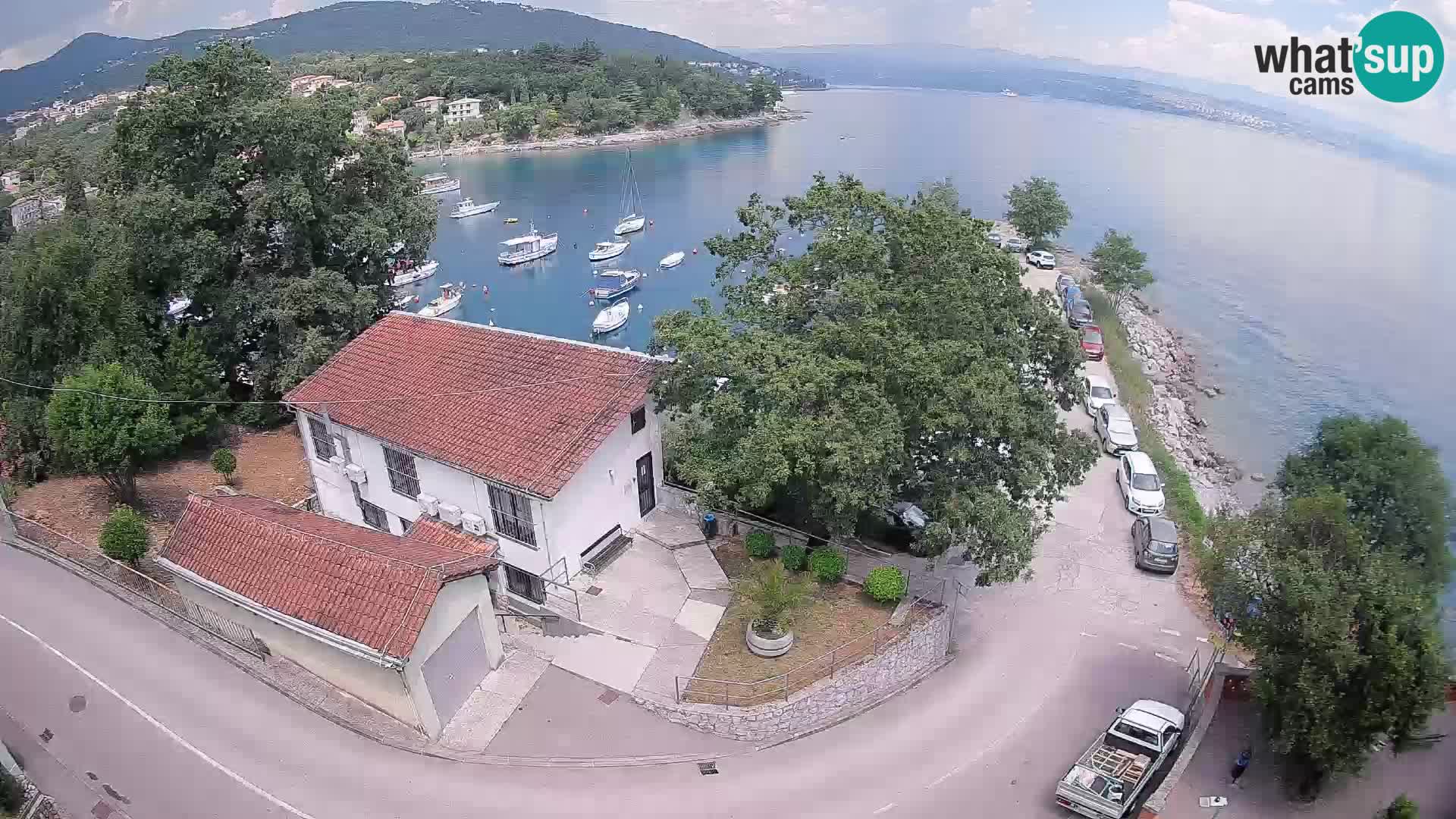 Webcam Ika Hafen – LIVE Blick auf den Hafen und die Lichter von Opatija