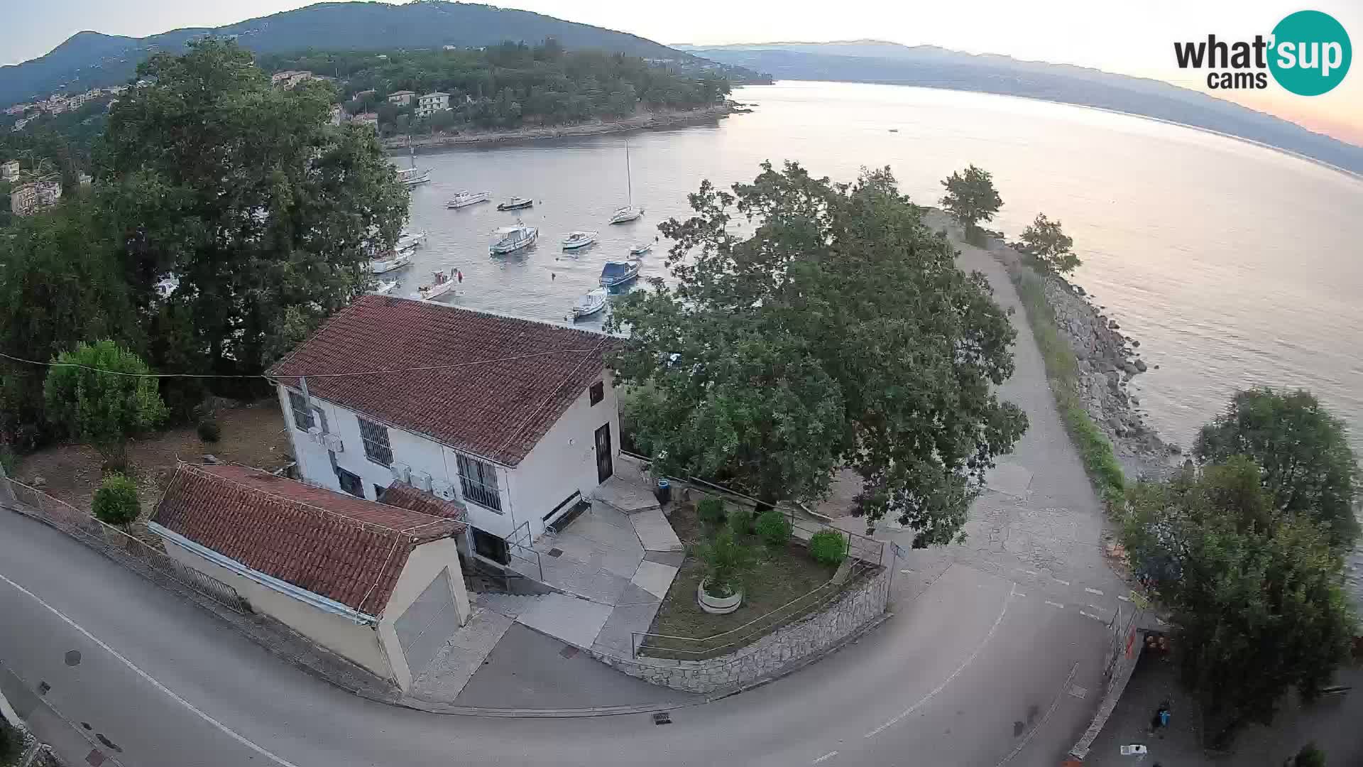 Webcam Ika Hafen – LIVE Blick auf den Hafen und die Lichter von Opatija