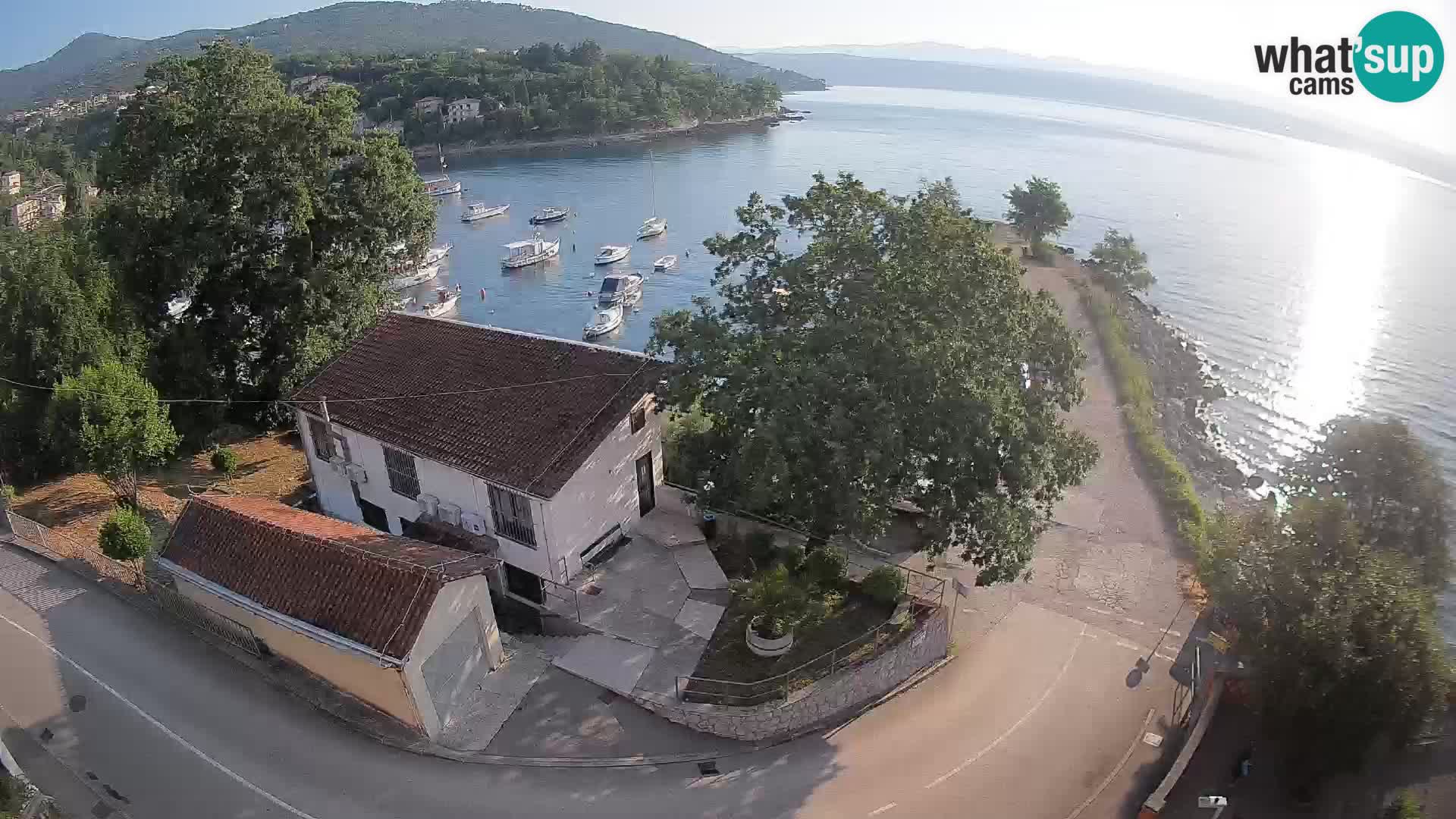 Webcam Ika Hafen – LIVE Blick auf den Hafen und die Lichter von Opatija