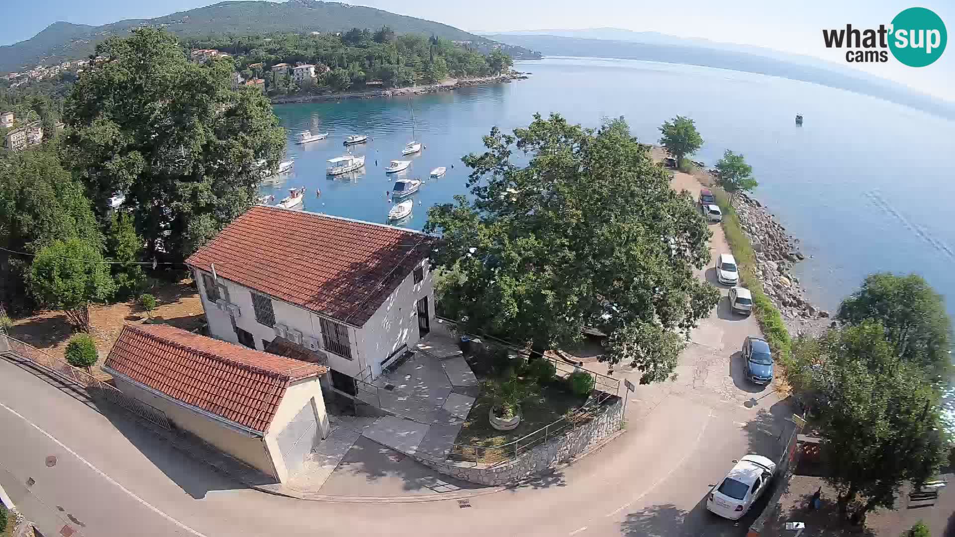 Webcam Ika Hafen – LIVE Blick auf den Hafen und die Lichter von Opatija