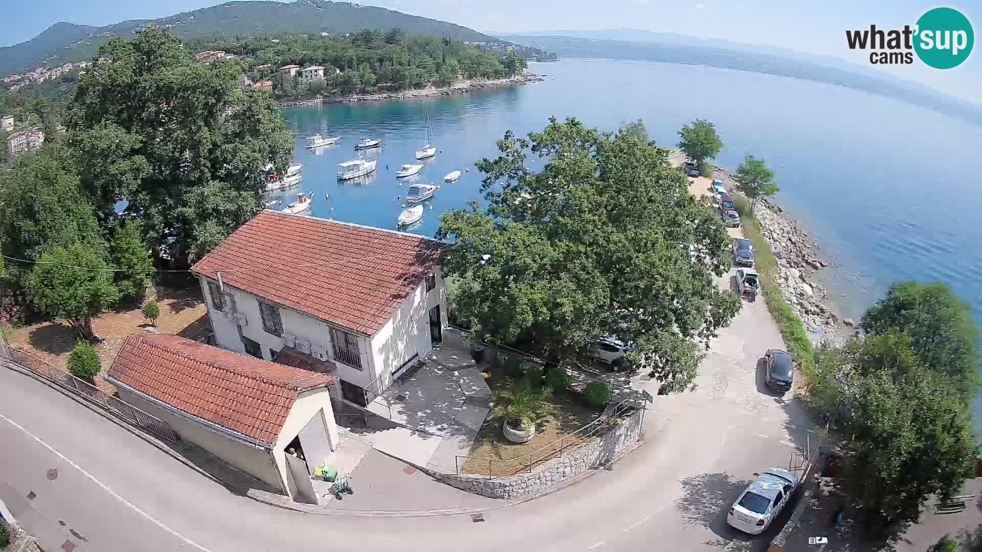 Webcam Ika Hafen – LIVE Blick auf den Hafen und die Lichter von Opatija
