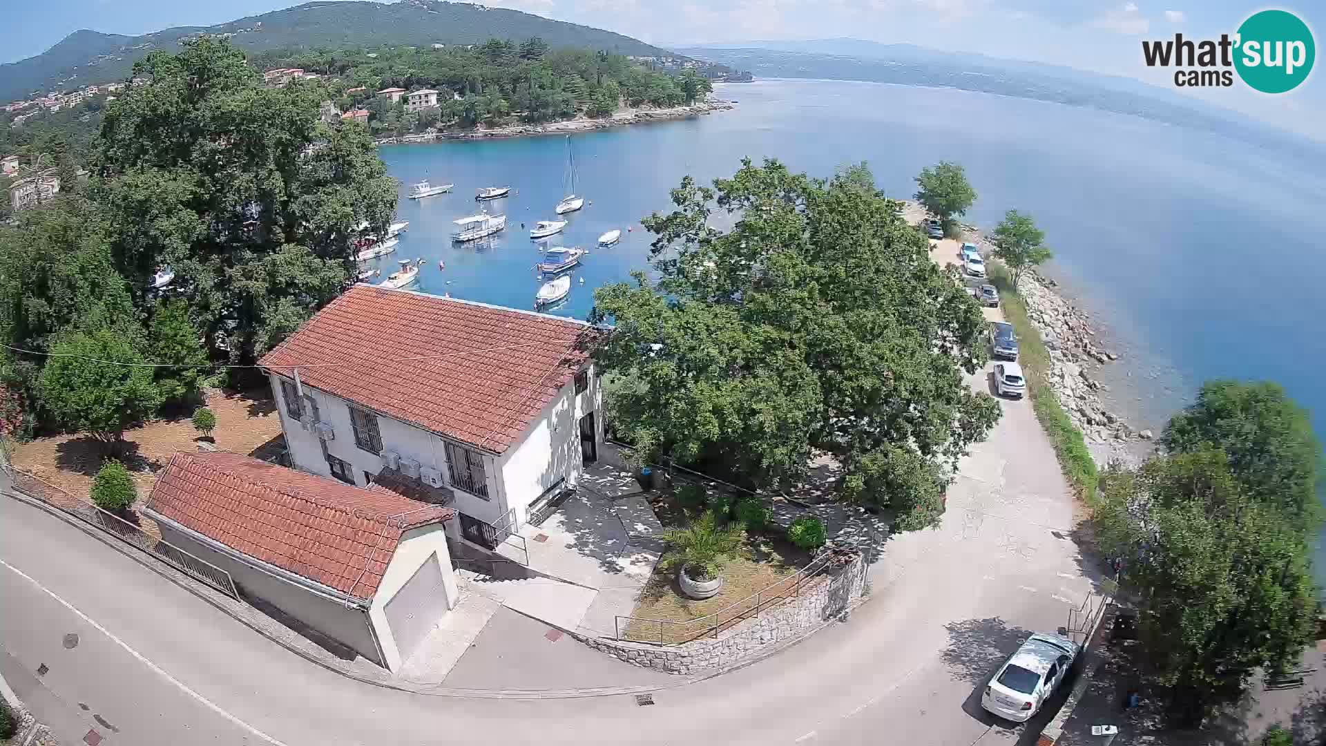 Webcam Ika Hafen – LIVE Blick auf den Hafen und die Lichter von Opatija