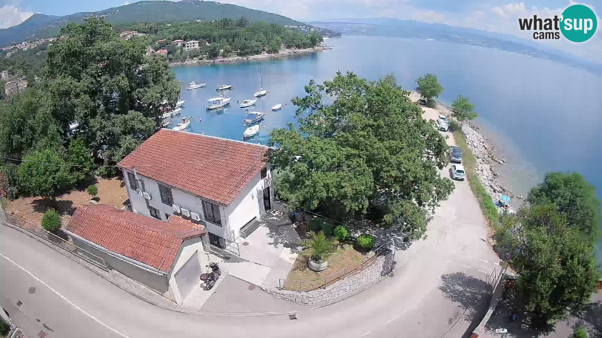 Webcam Ika Hafen – LIVE Blick auf den Hafen und die Lichter von Opatija