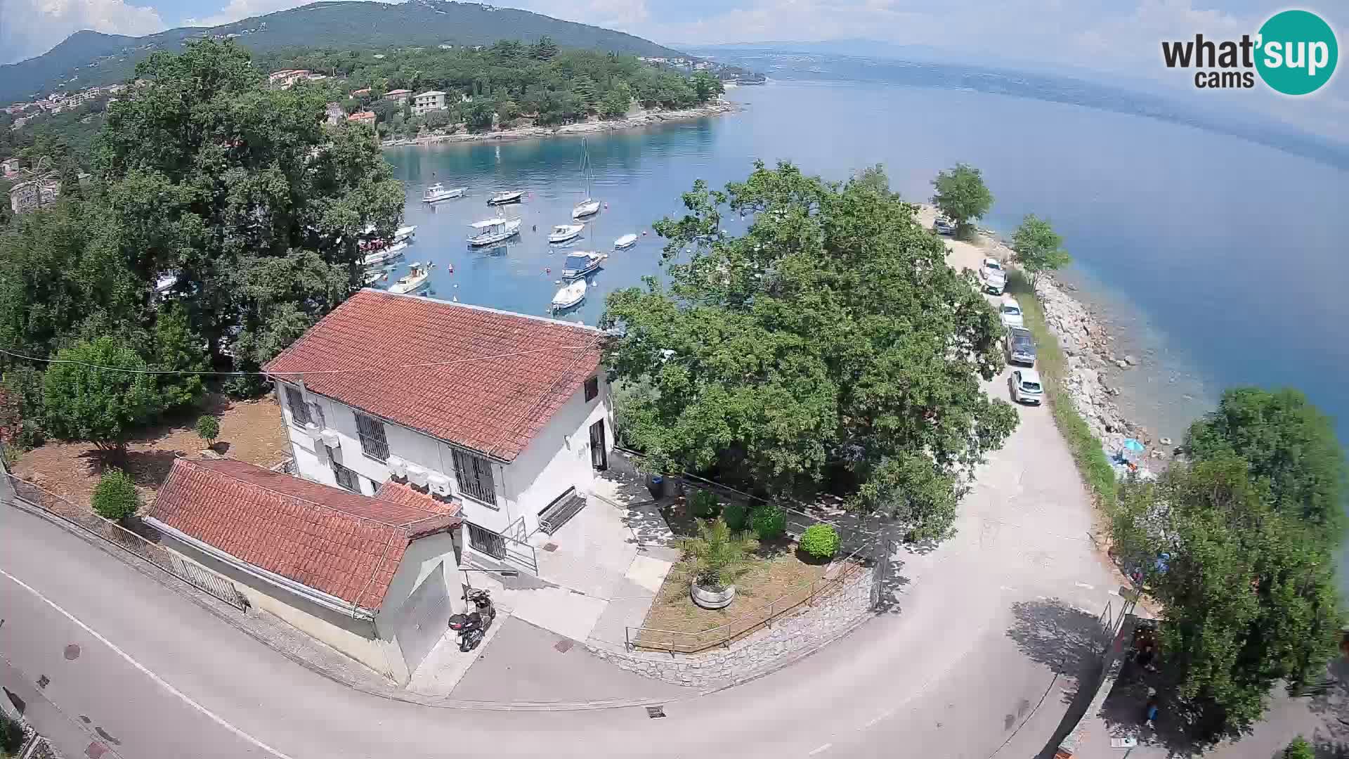 Webcam Ika Hafen – LIVE Blick auf den Hafen und die Lichter von Opatija