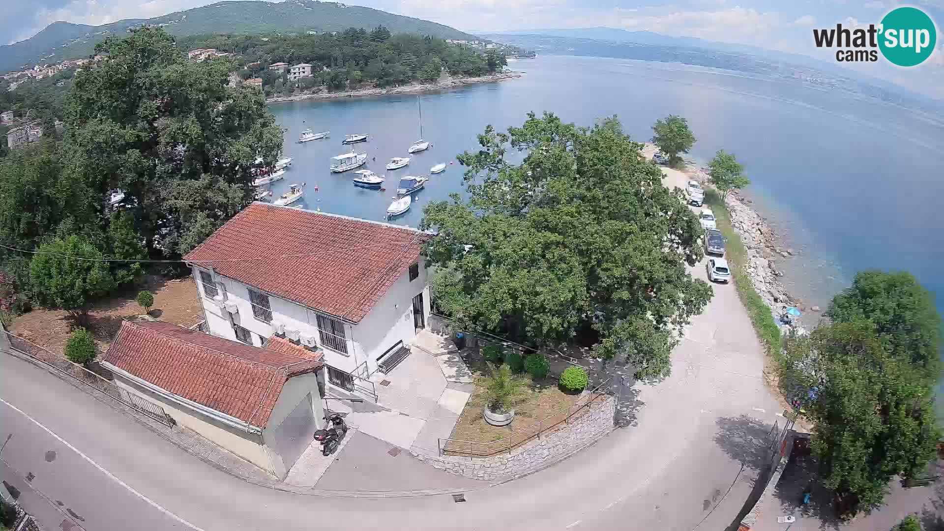 Webcam Ika Hafen – LIVE Blick auf den Hafen und die Lichter von Opatija