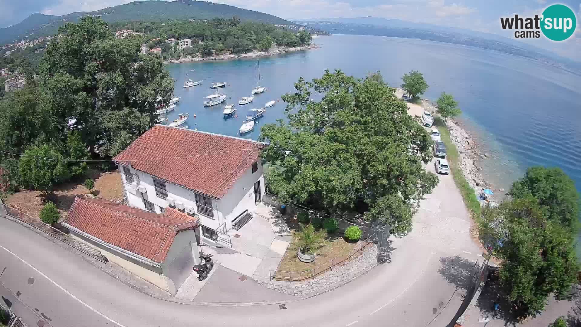 Webcam Ika Hafen – LIVE Blick auf den Hafen und die Lichter von Opatija