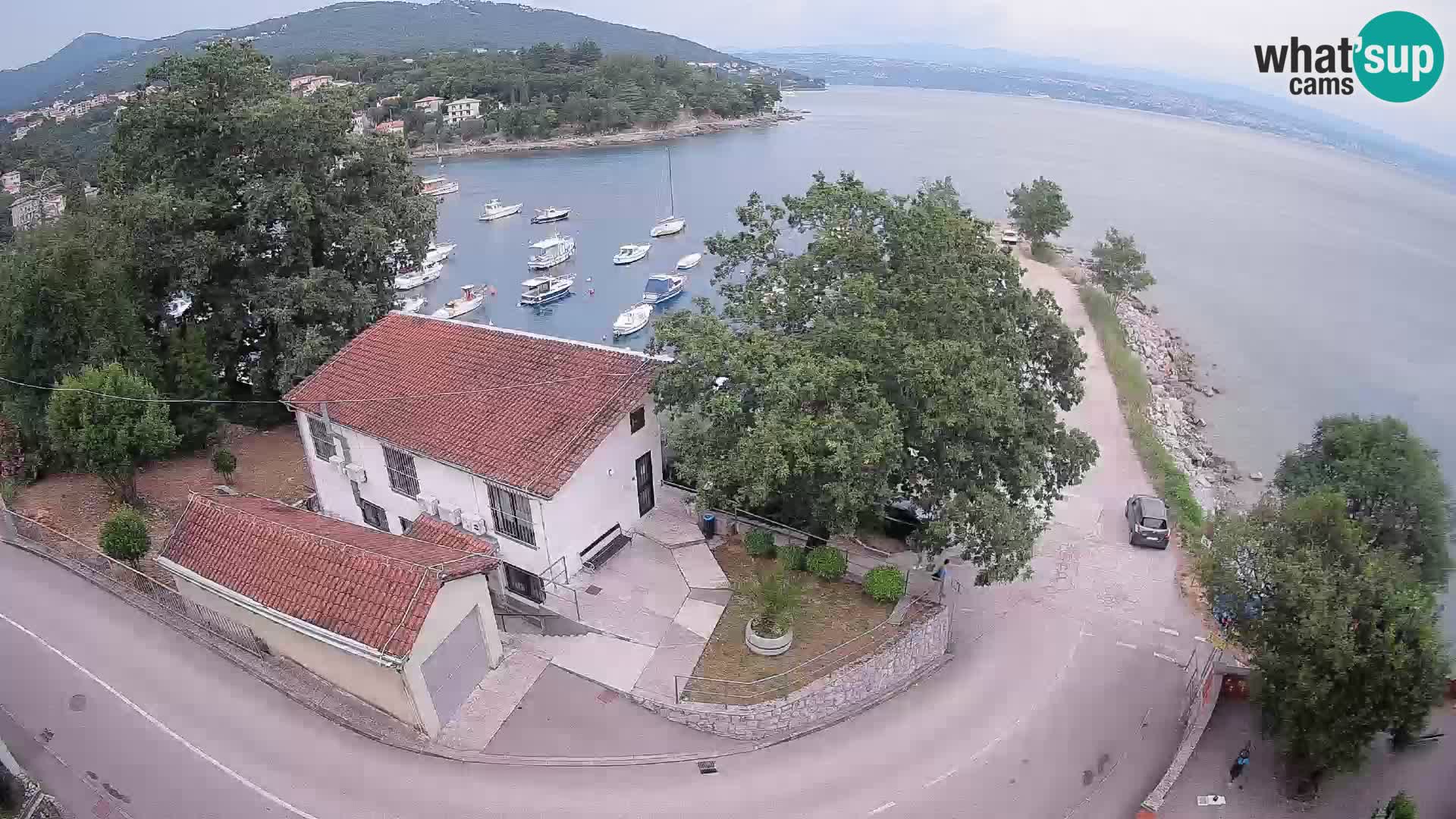 Webcam Ika Hafen – LIVE Blick auf den Hafen und die Lichter von Opatija