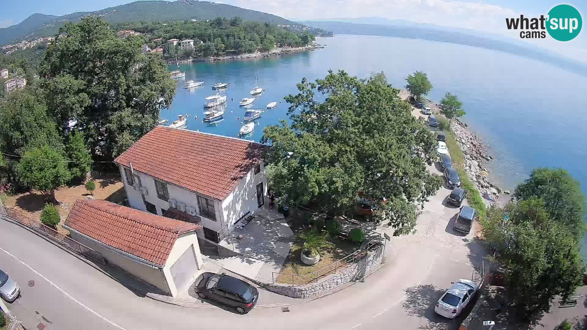 Webcam Ika Hafen – LIVE Blick auf den Hafen und die Lichter von Opatija